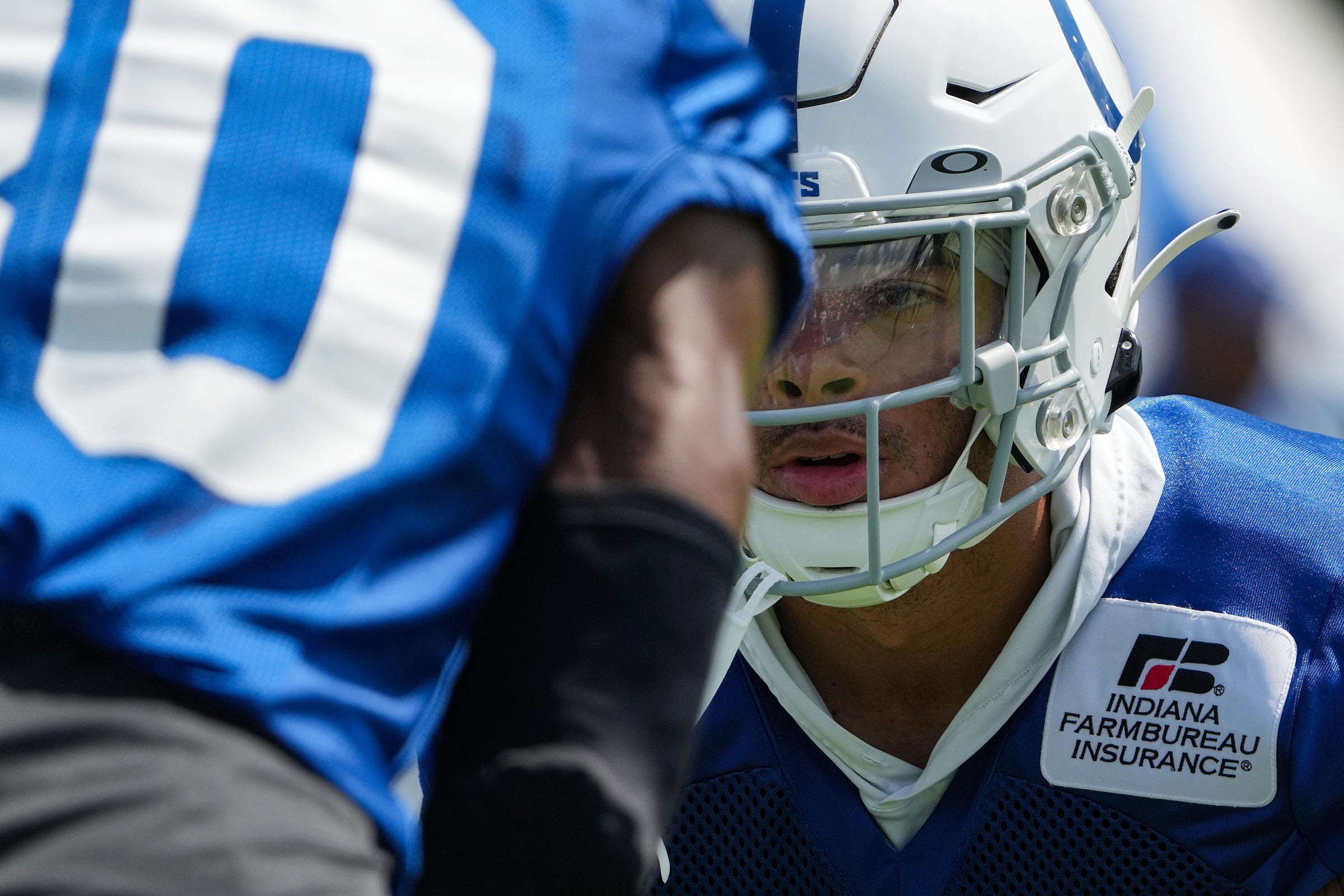 Indianapolis Colts cornerback Chris Wilcox (40) runs a drill during training camp at Grand Park in Westfield, Ind. Indianapolis Colts Nfl Training Camp At Grand Park In Westfield Ind On Thursday August 11 2022