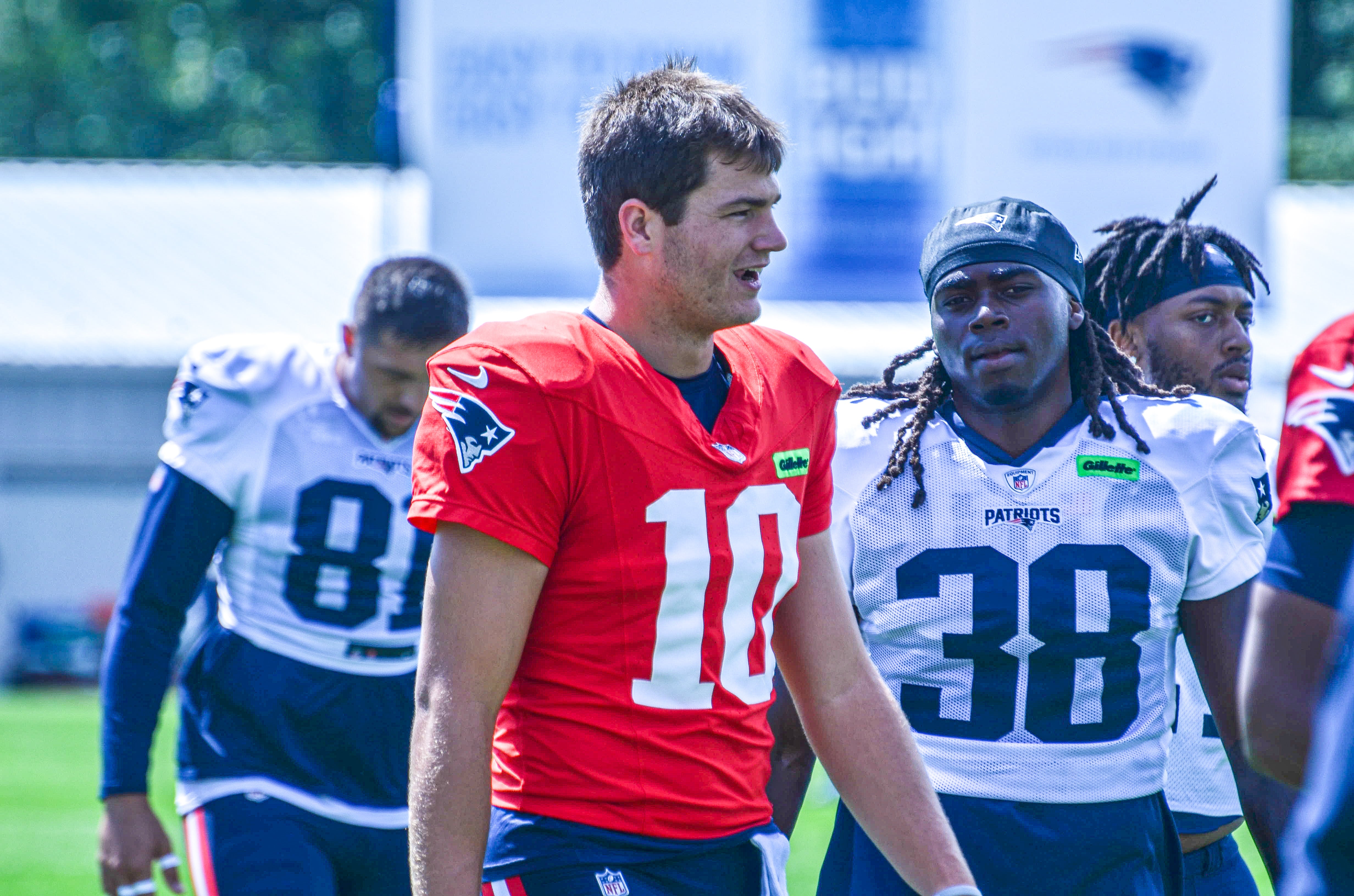 Patriots rookie QB Drake Maye