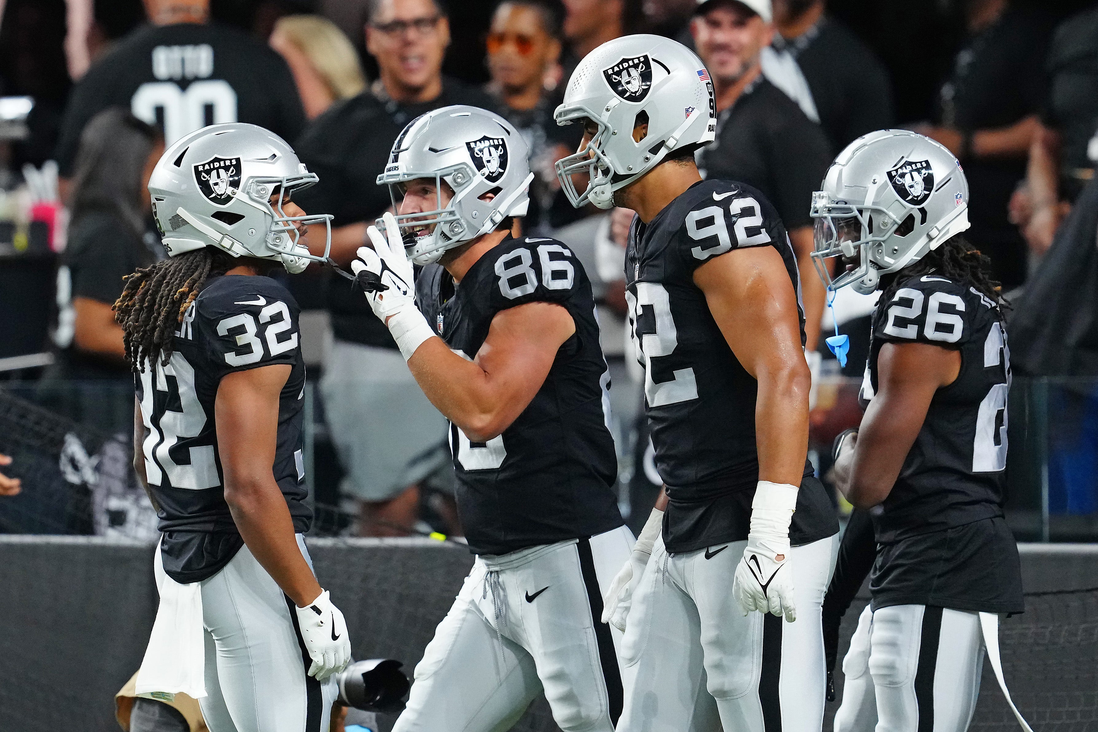 Las Vegas Raiders Tyreik McAllister