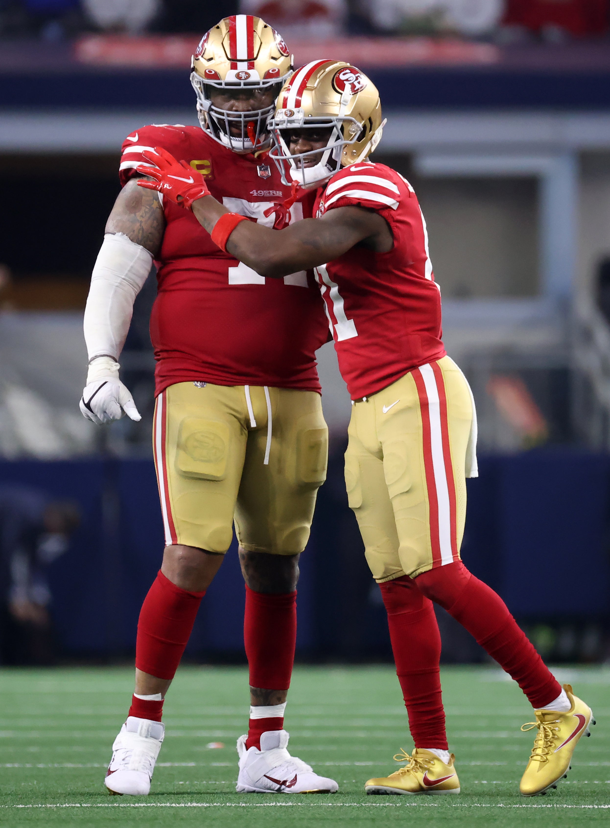 Trent Williams, Brandon Aiyuk