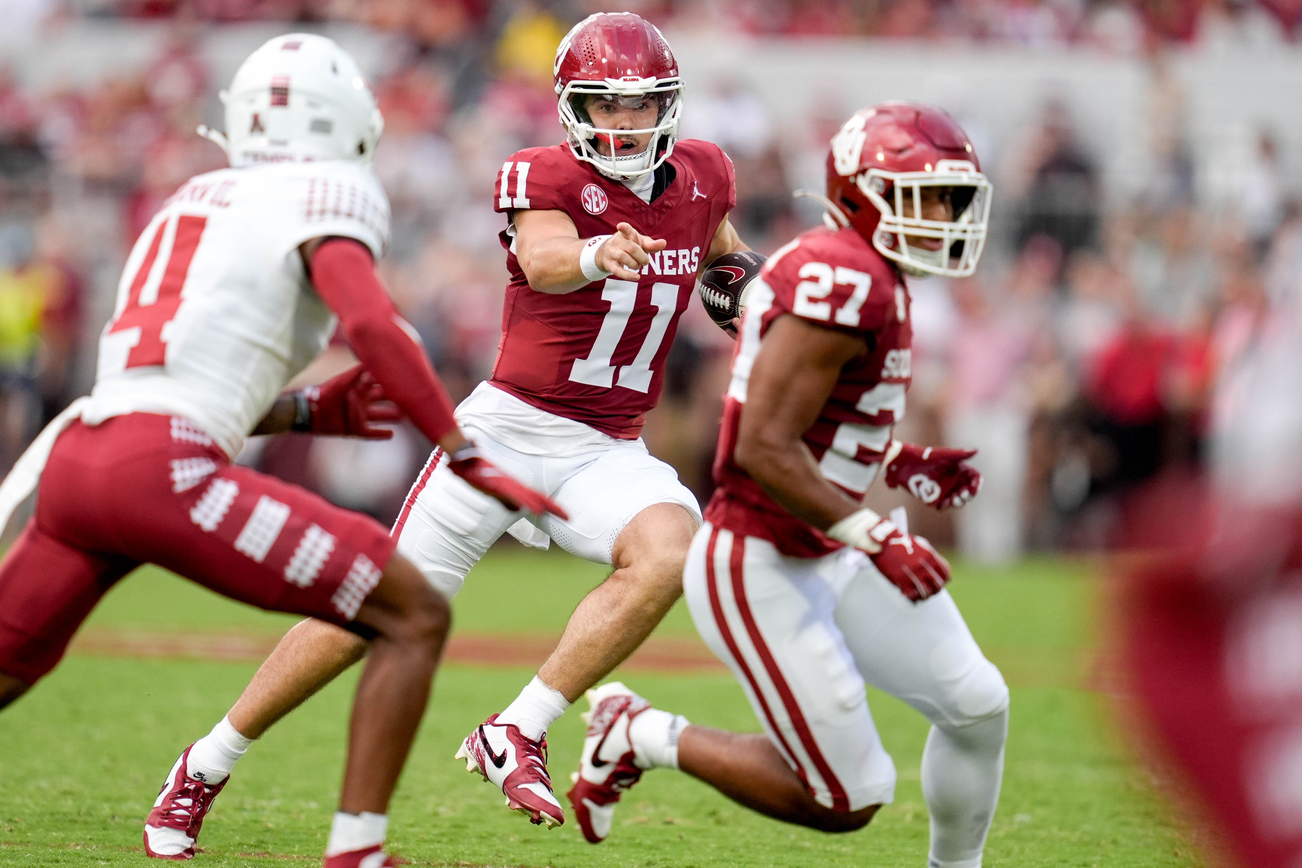 Jackson Arnold Oklahoma Sooners quarterback