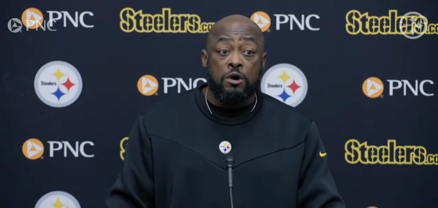 Pittsburgh Steelers HC Mike Tomlin addresses the media ahead of Week 1 game vs. Atlanta Falcons