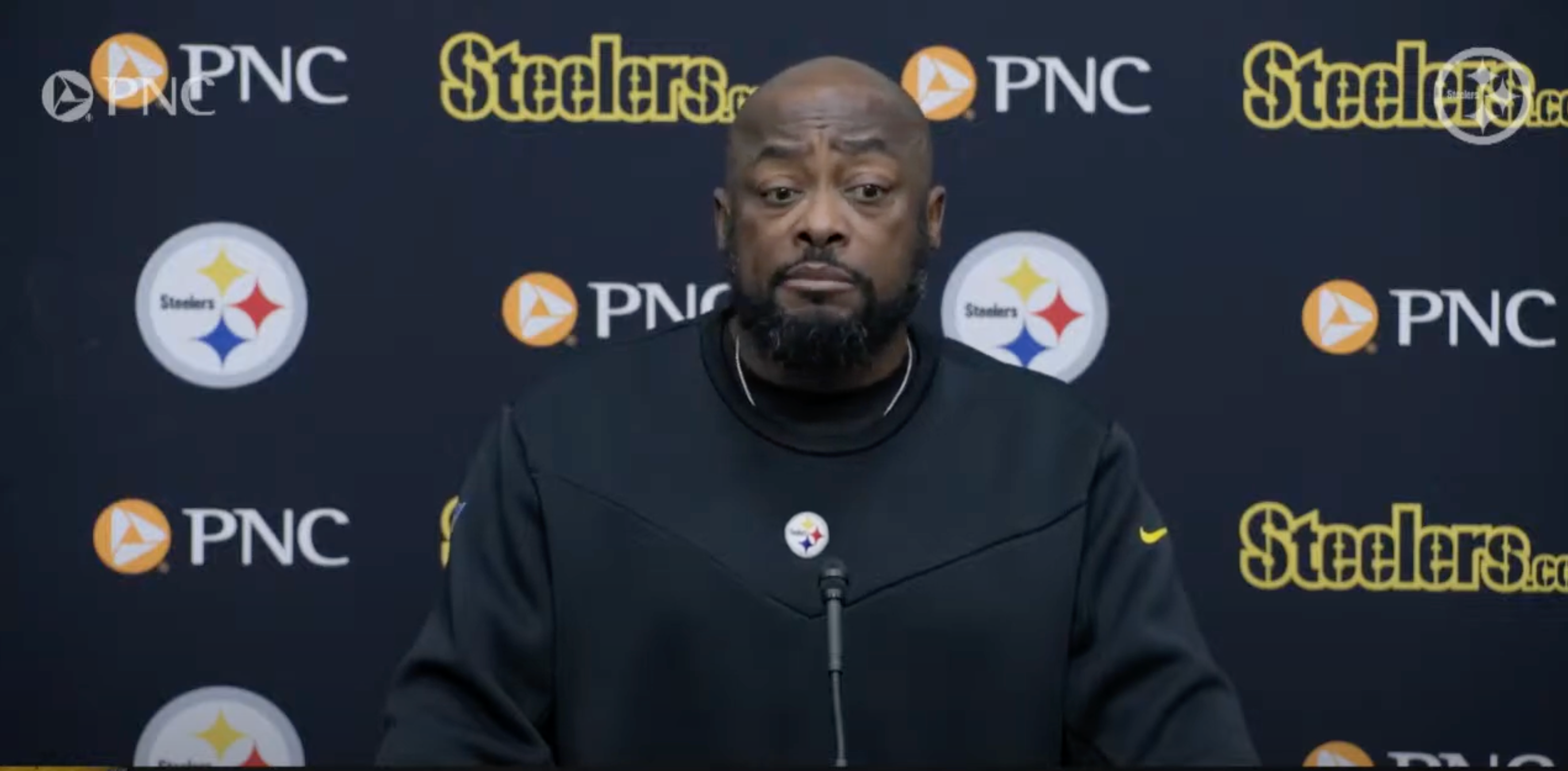 Pittsburgh Steelers HC Mike Tomlin addresses the media ahead of Week 1 against the Atlanta Falcons