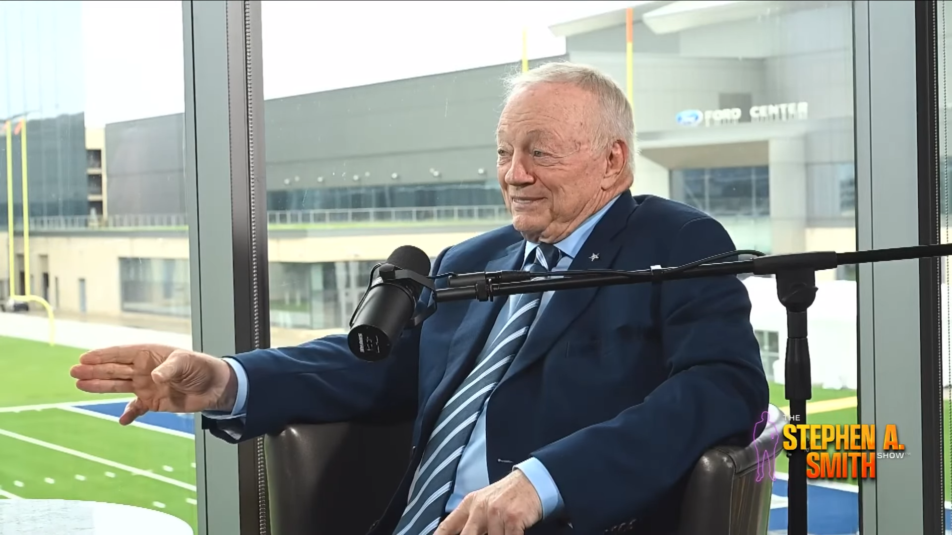 Dallas Cowboys owner Jerry Jones talks to Stephen A. Smith ahead of 2024 NFL season.