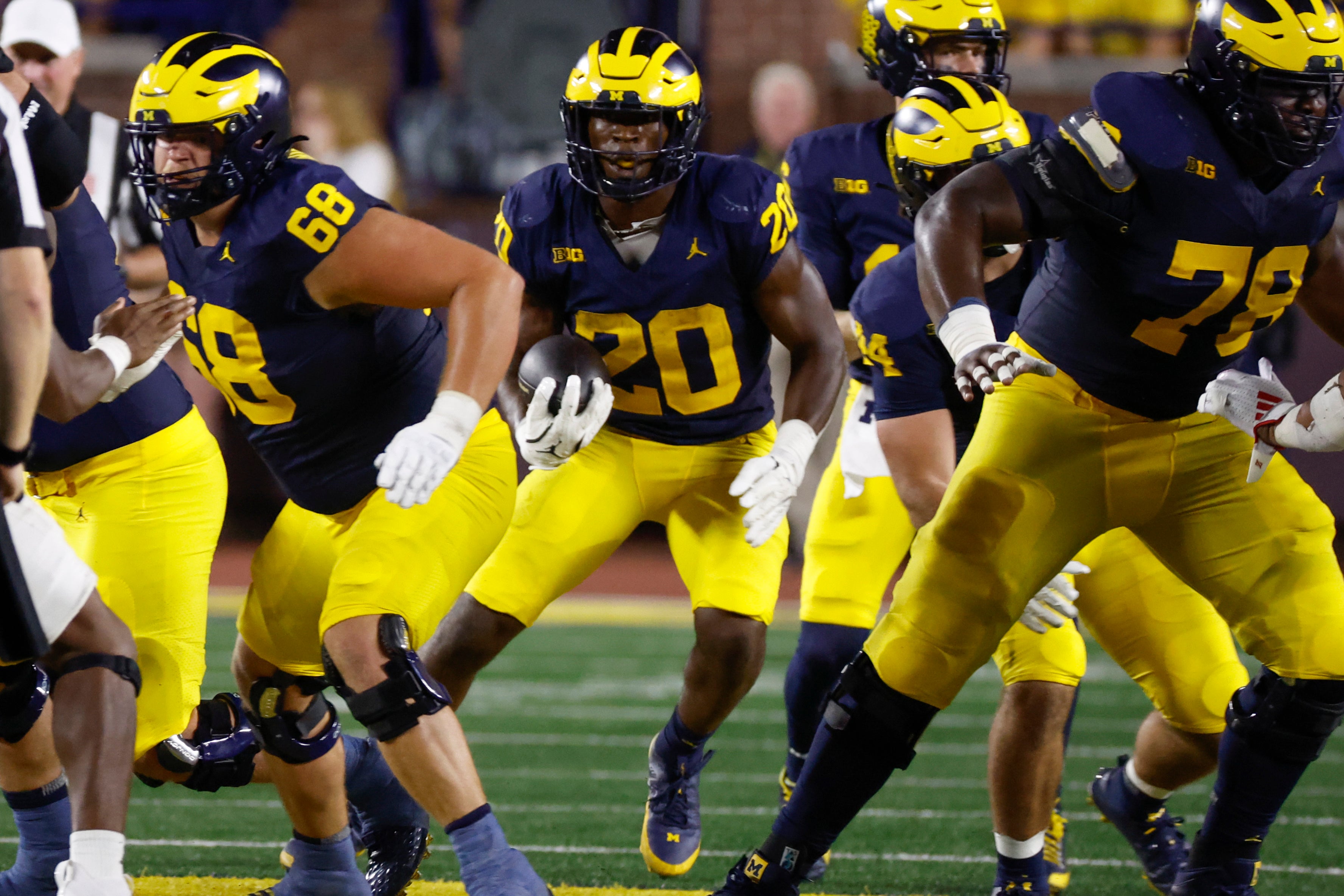 Michigan Wolverines Kalel Mullings