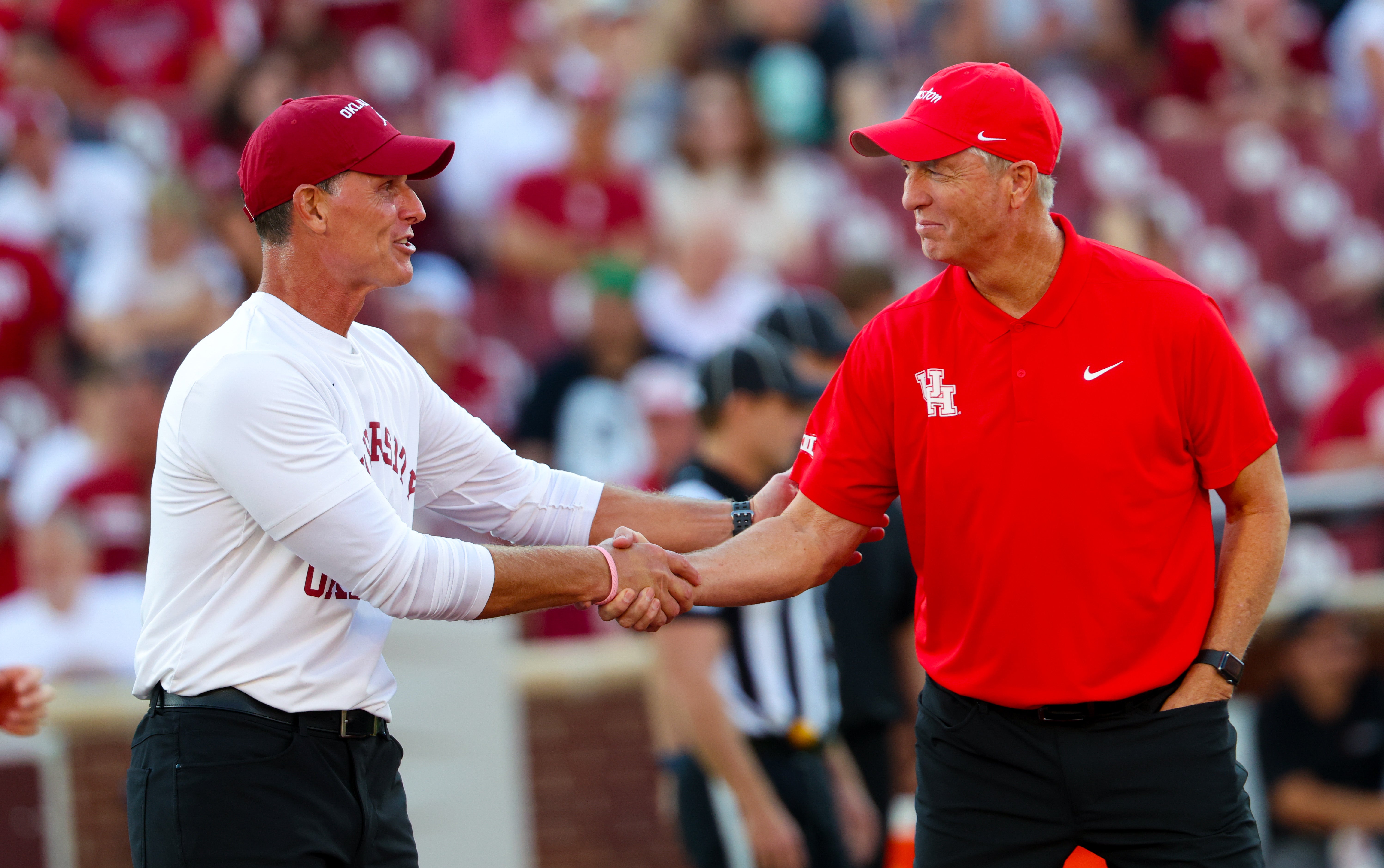 Oklahoma Sooners head coach Brent Venables