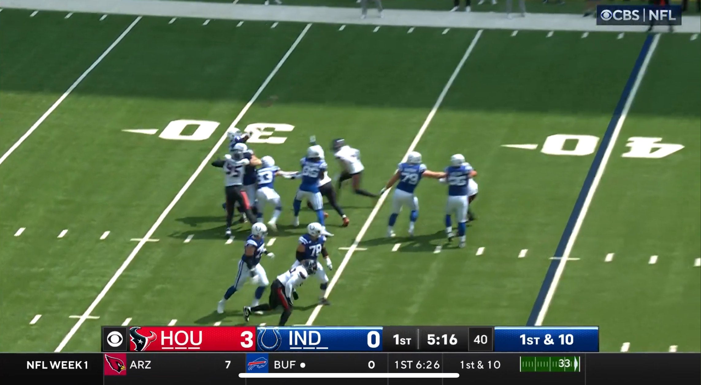 Colts QB Anthony Richardson makes highlight reel throw in Week 1 matchup with the Texans
