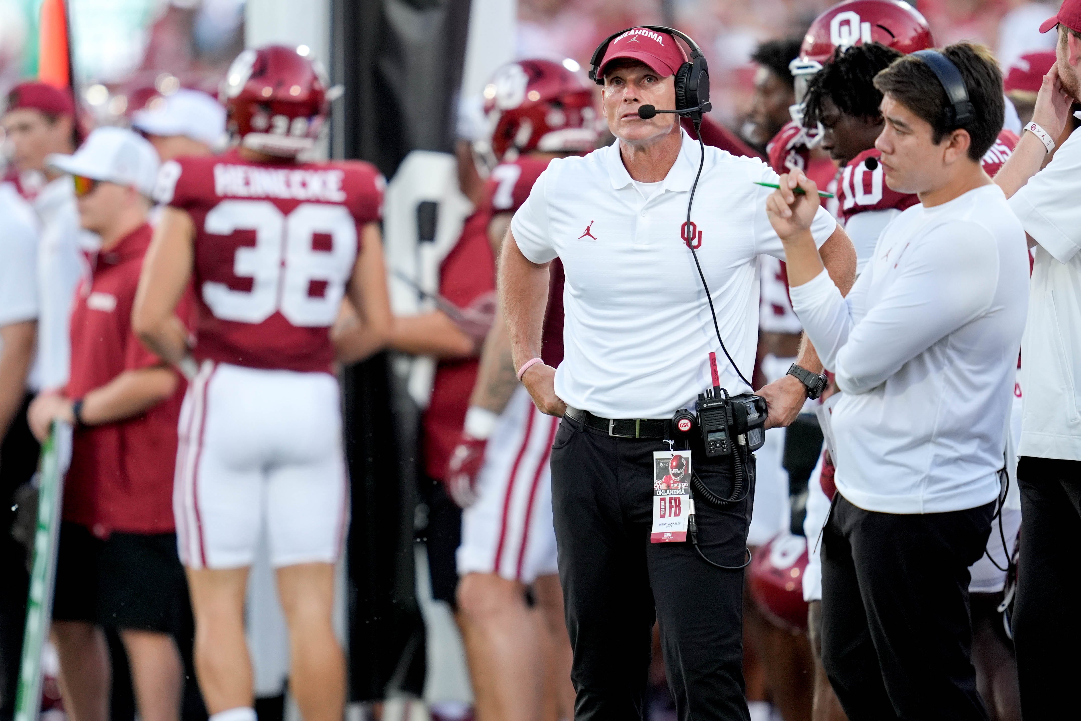 Brent Venables Oklahoma Sooners head coach