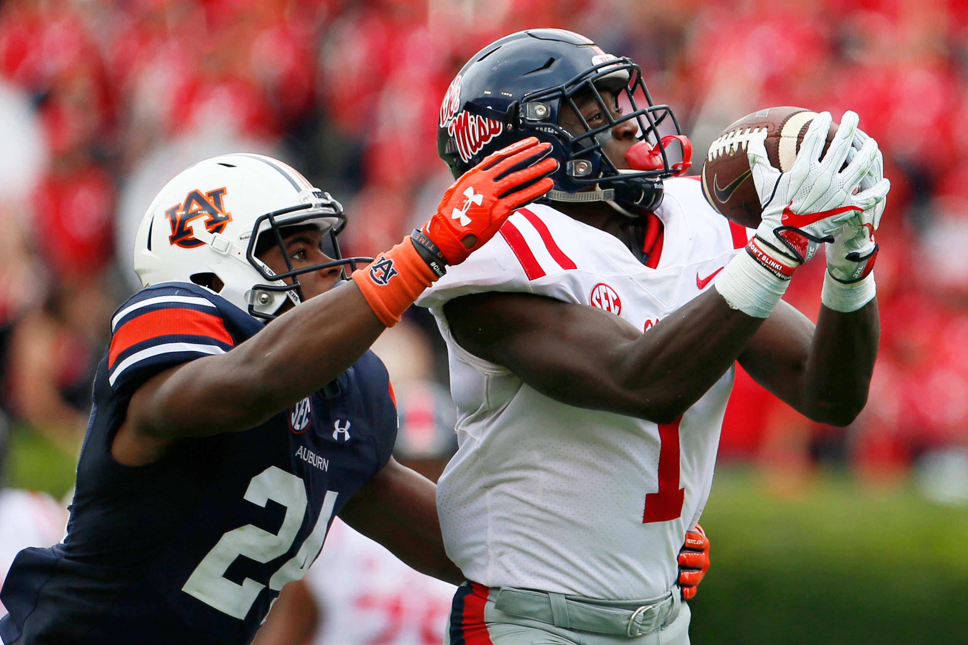 A.J. Brown makes impressive catch when at Ole Miss