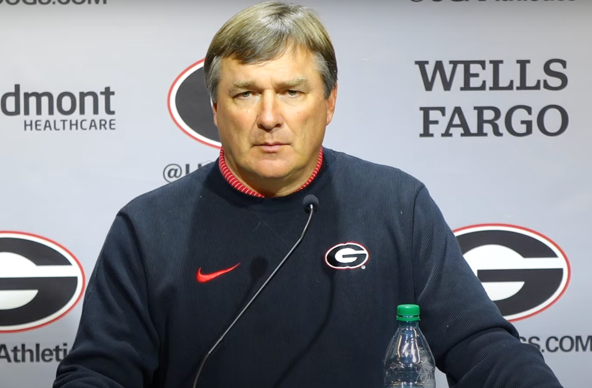 Georgia Bulldogs head coach Kirby Smart speaks to media ahead of Week 3 Kentucky matchup