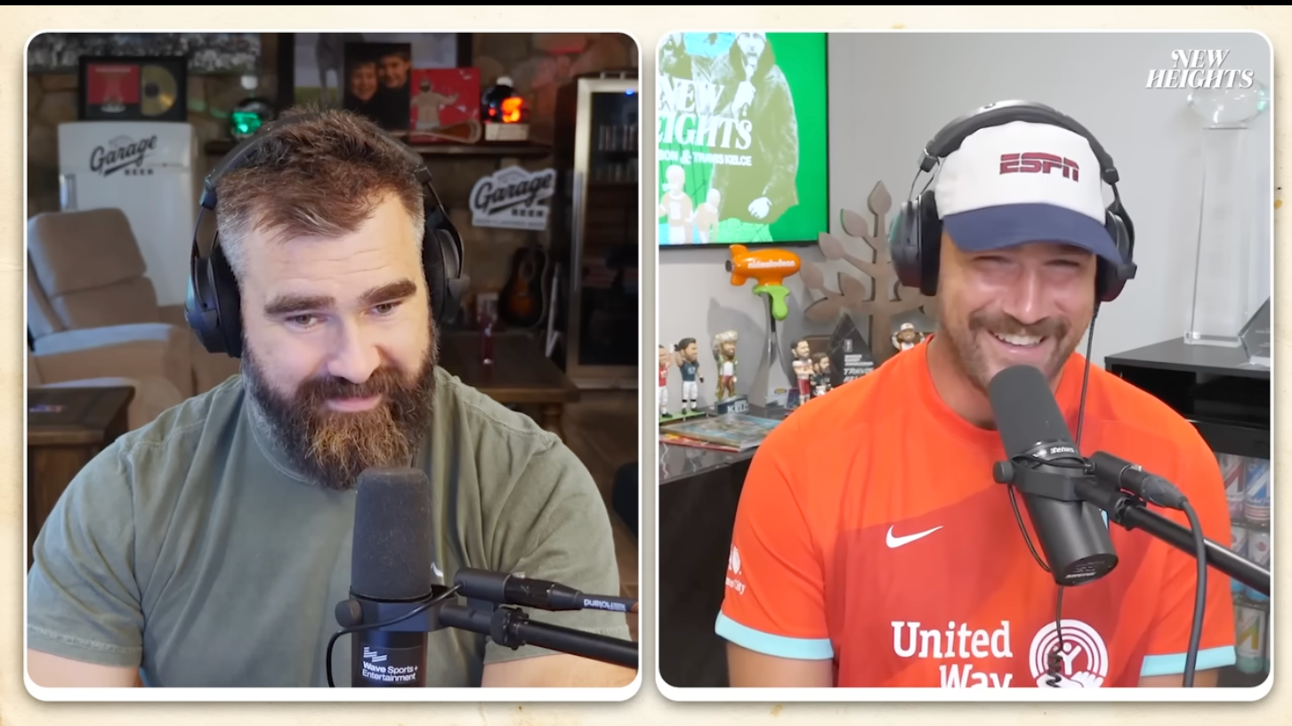 Travis Kelce and Jason Kelce New Heights