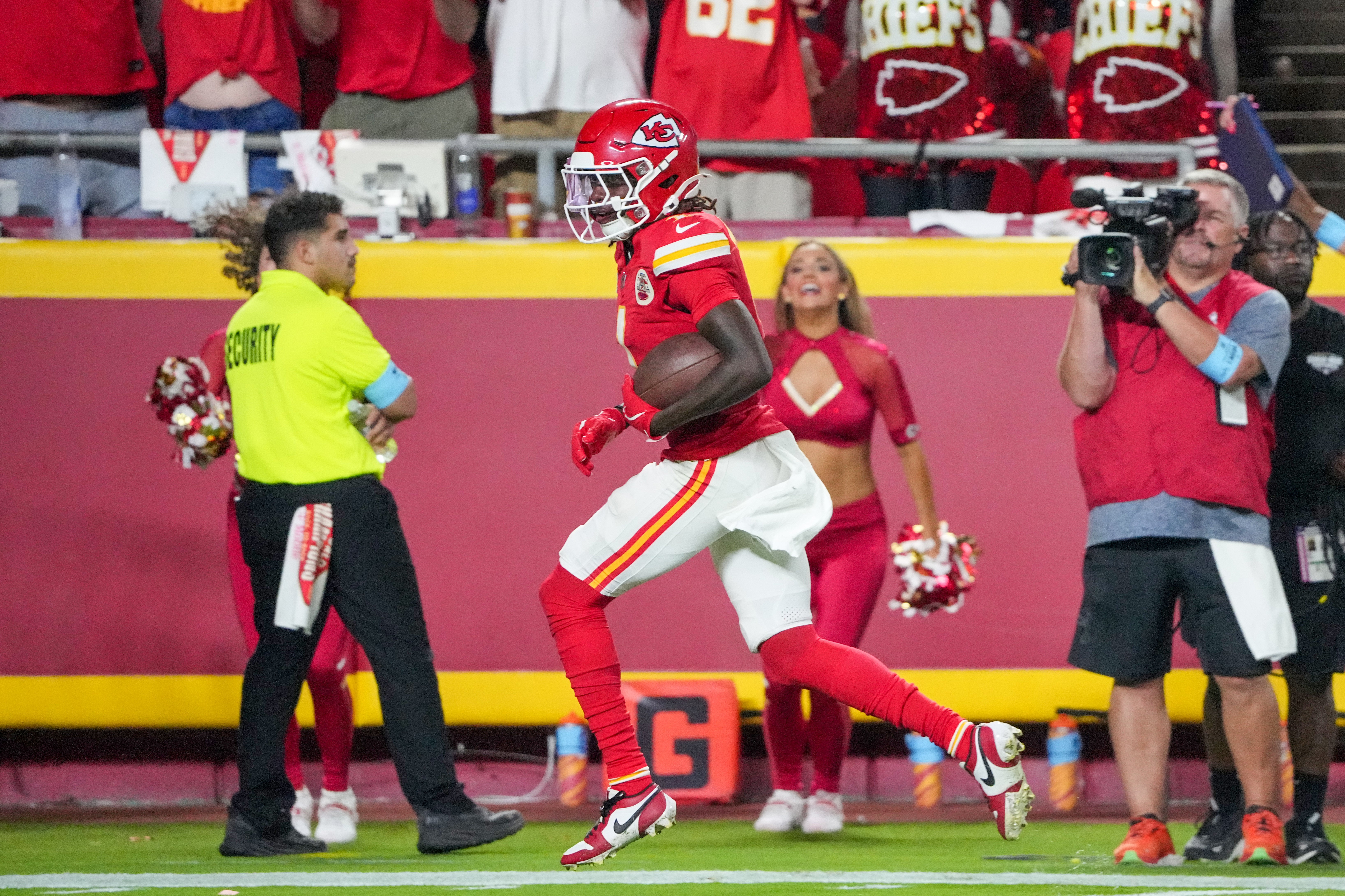 Kansas City Chiefs Xavier Worthy rookie wide receiver