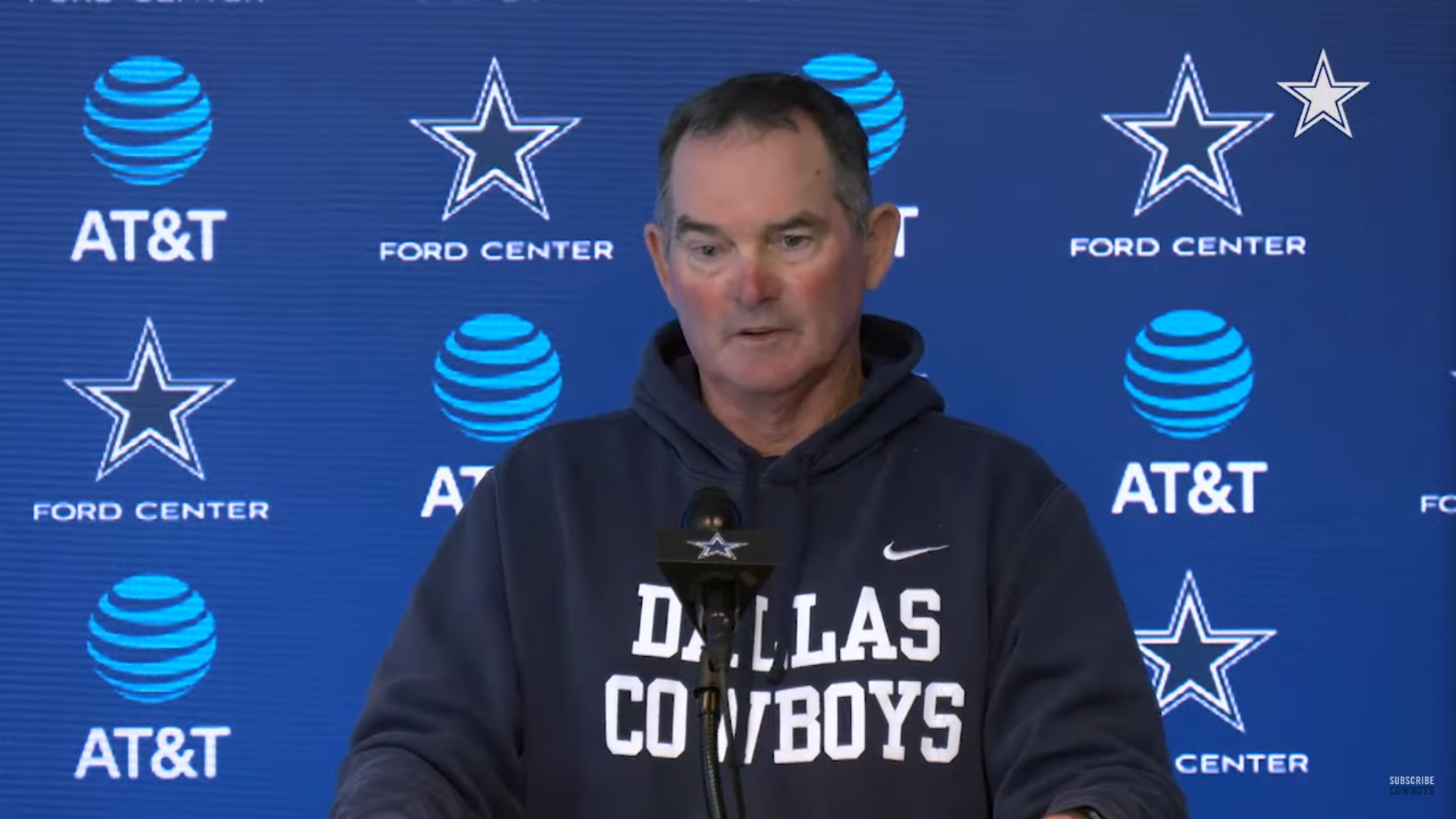 Dallas Cowboys DC Mike Zimmer talks to reporters after loss to New Orleans Saints and heading into Week 3.