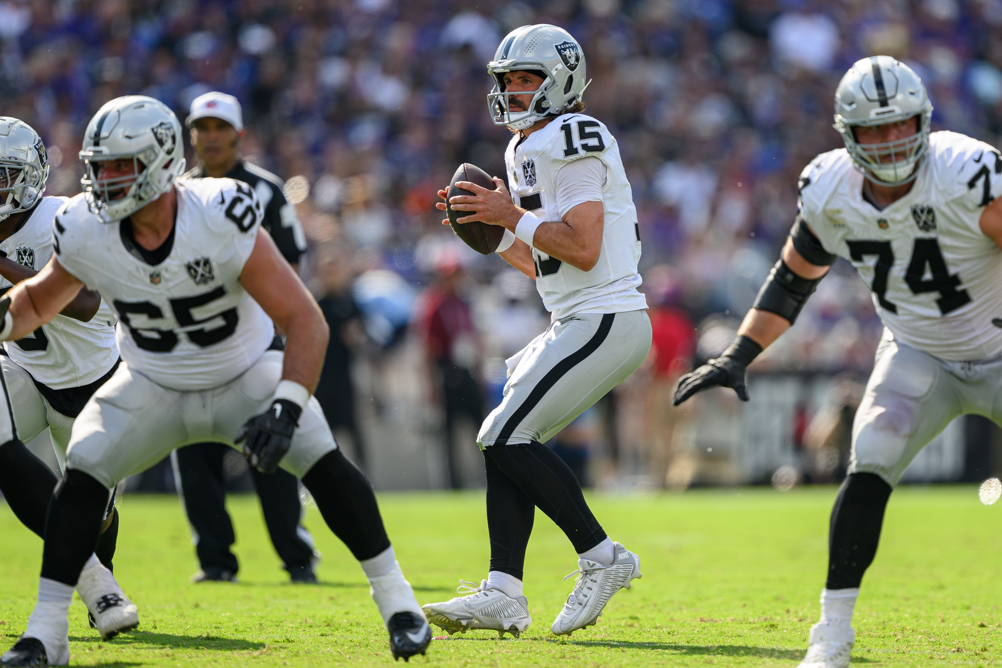 Las Vegas Raiders quarterback Gardner Minshew
