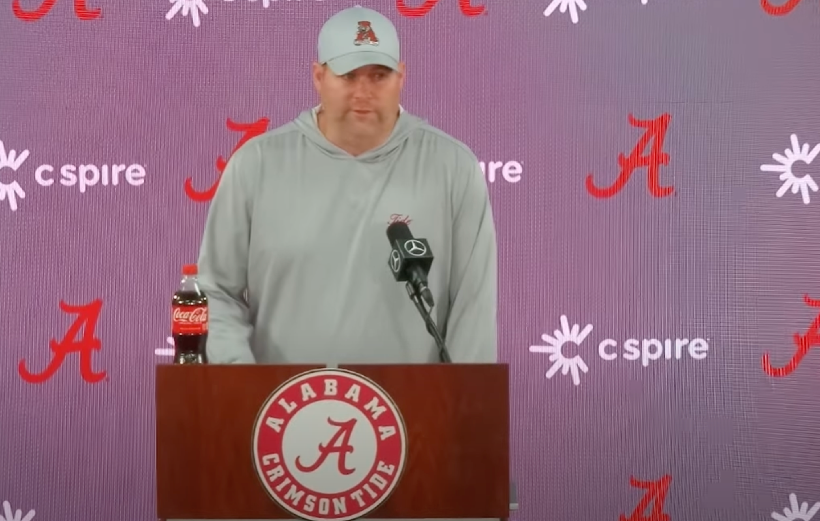 Alabama DC Kane Wommack addresses the media ahead of Week 5 matchup against Georgia Bulldogs