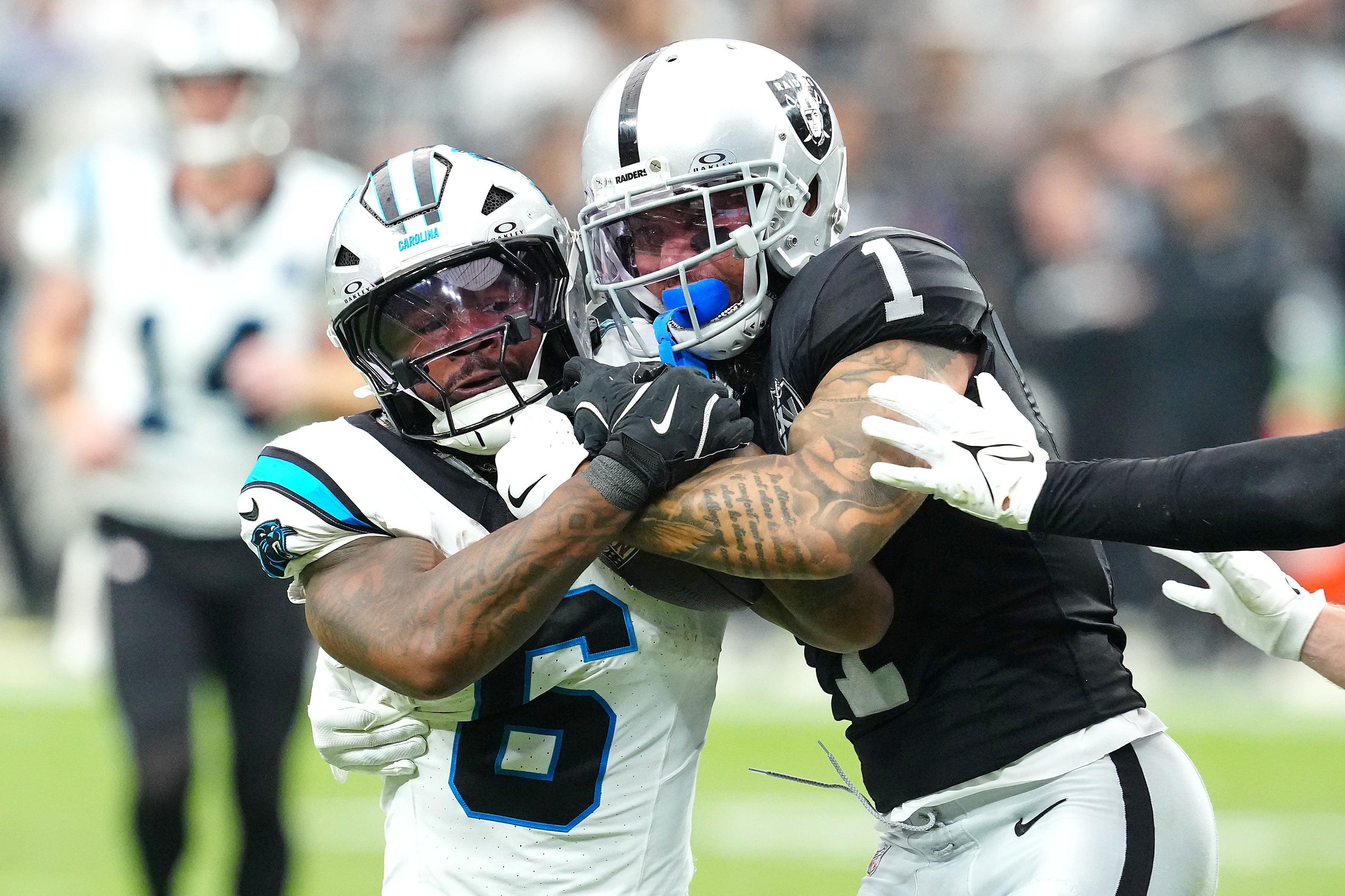 Las vegas Raiders safety Marcus Epps