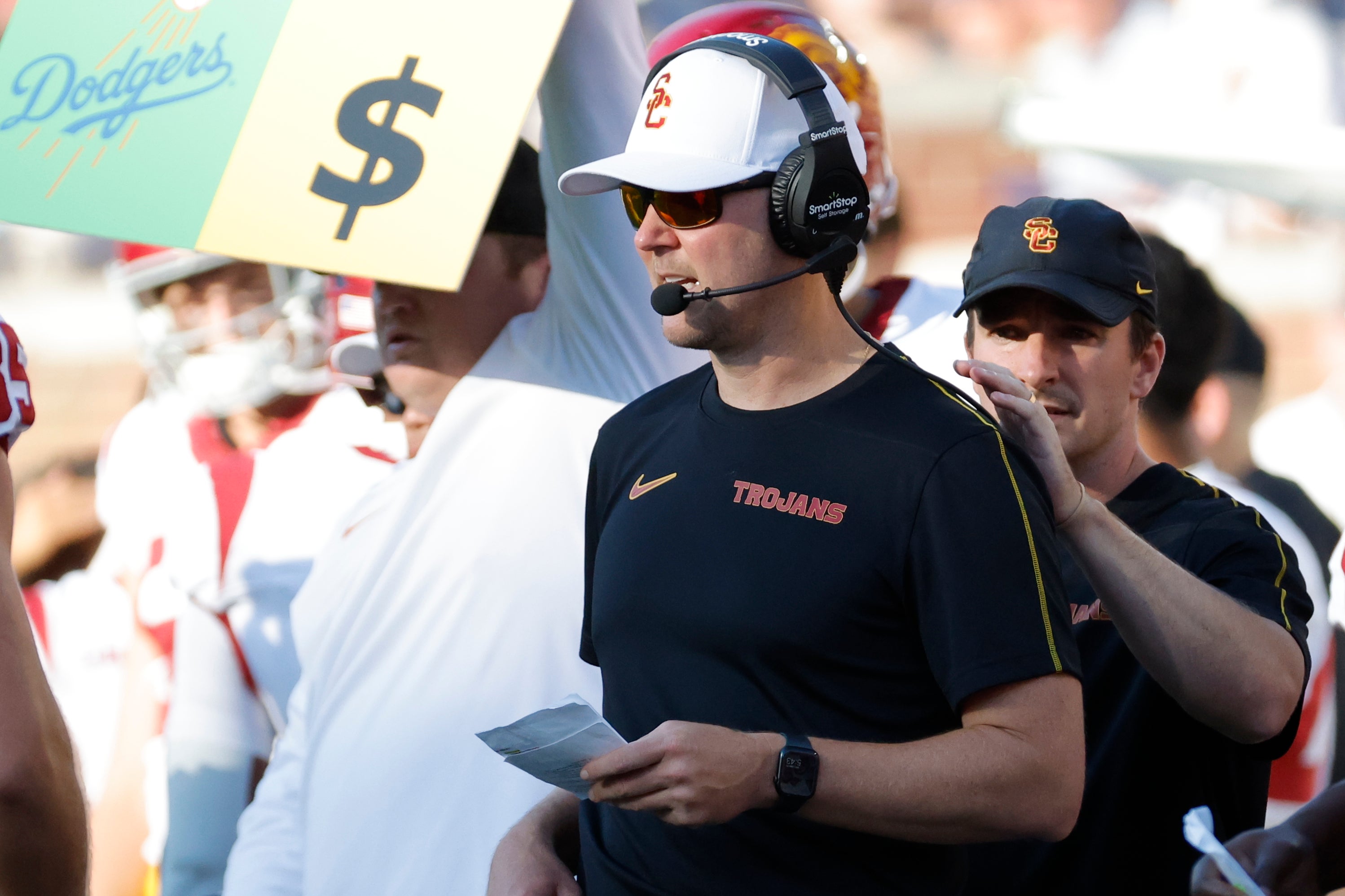 USC Trojans head coach Lincoln Riley