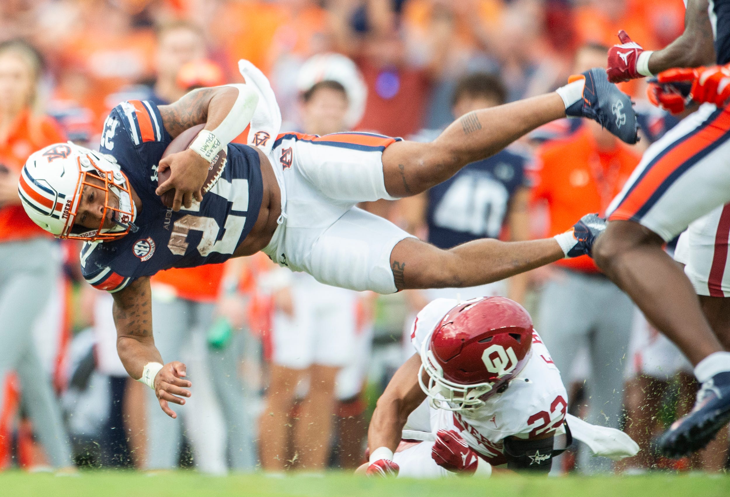 Oklahoma Sooners Auburn Tigers