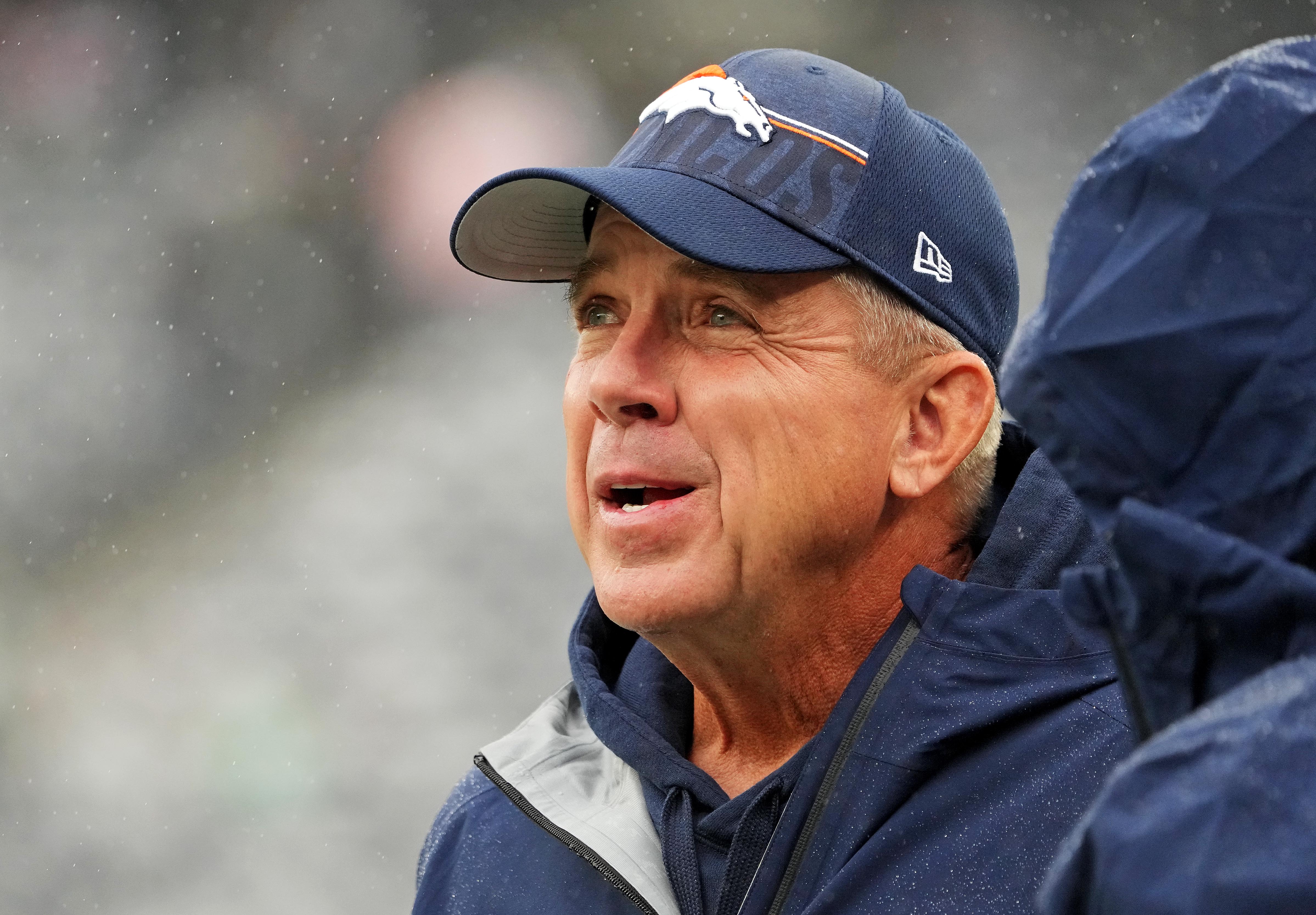 Denver Broncos head coach Sean Payton