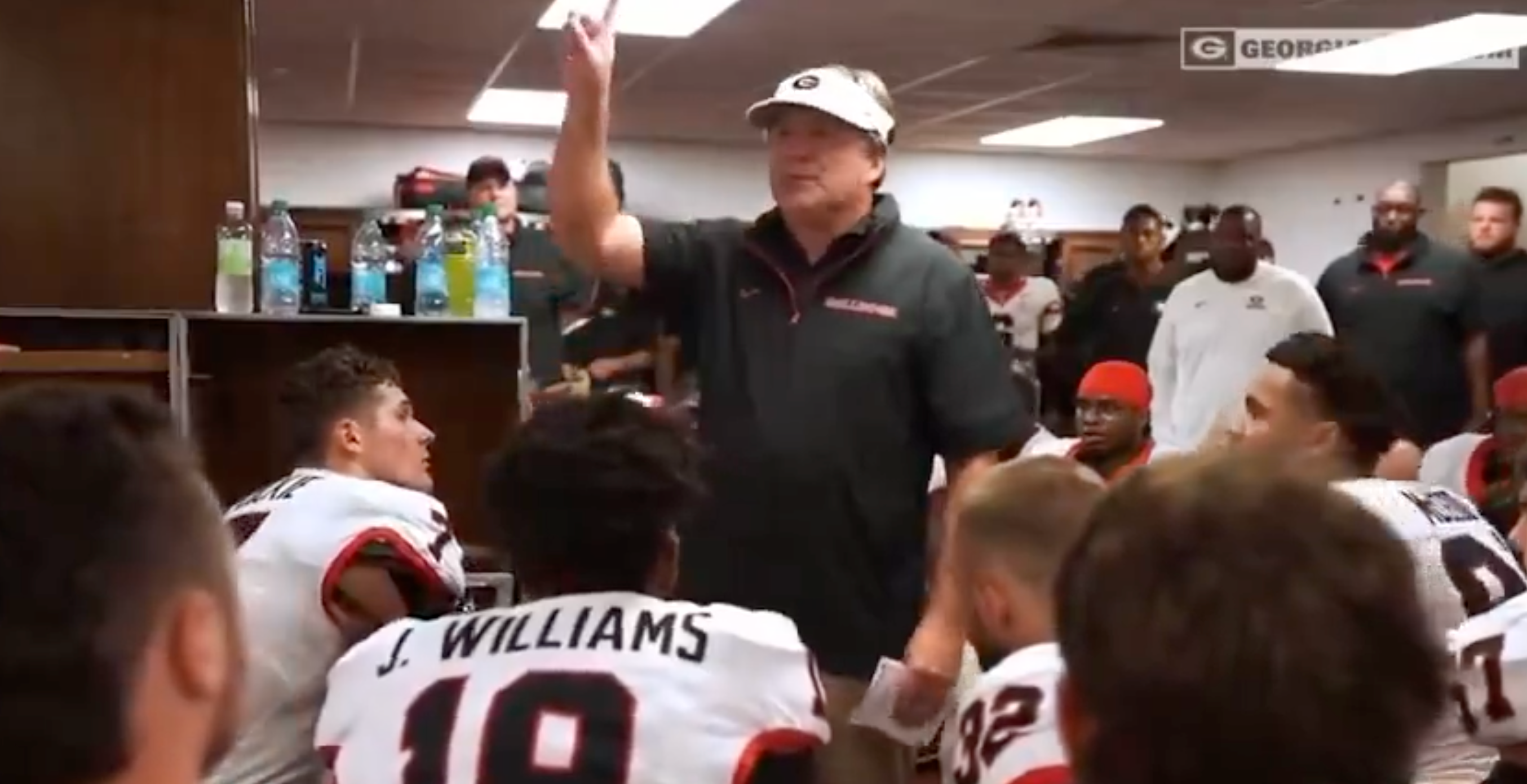 Kirby Smart's postgame speech following loss to Alabama