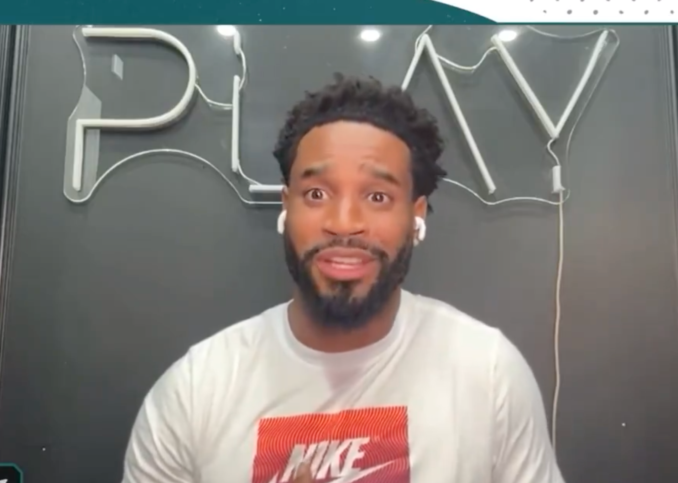 Philadelphia Eagles Darius Slay addresses fans on his "Big Play Slay" podcast