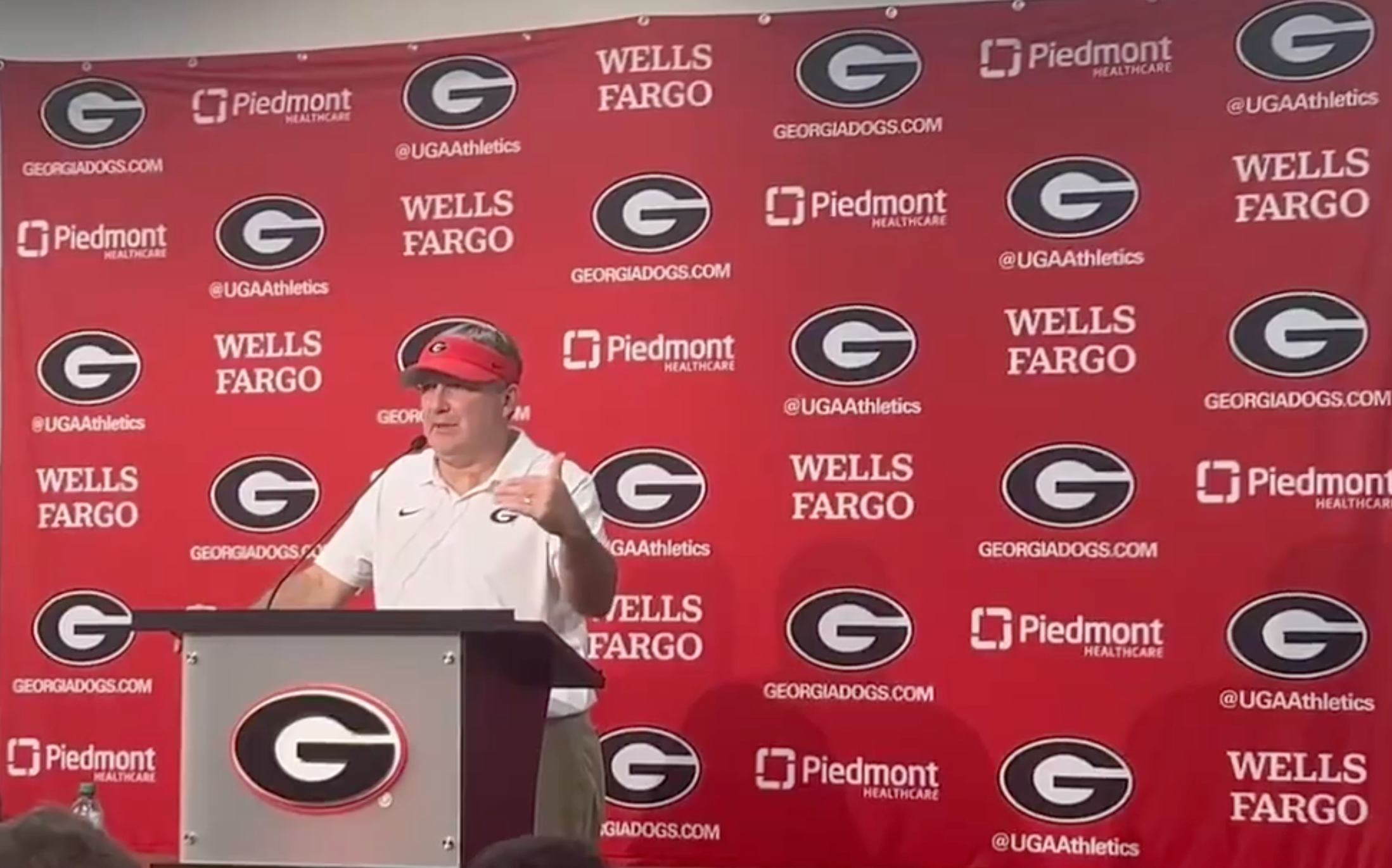 Kirby Smart reacts to Alabama's loss to Vanderbilt