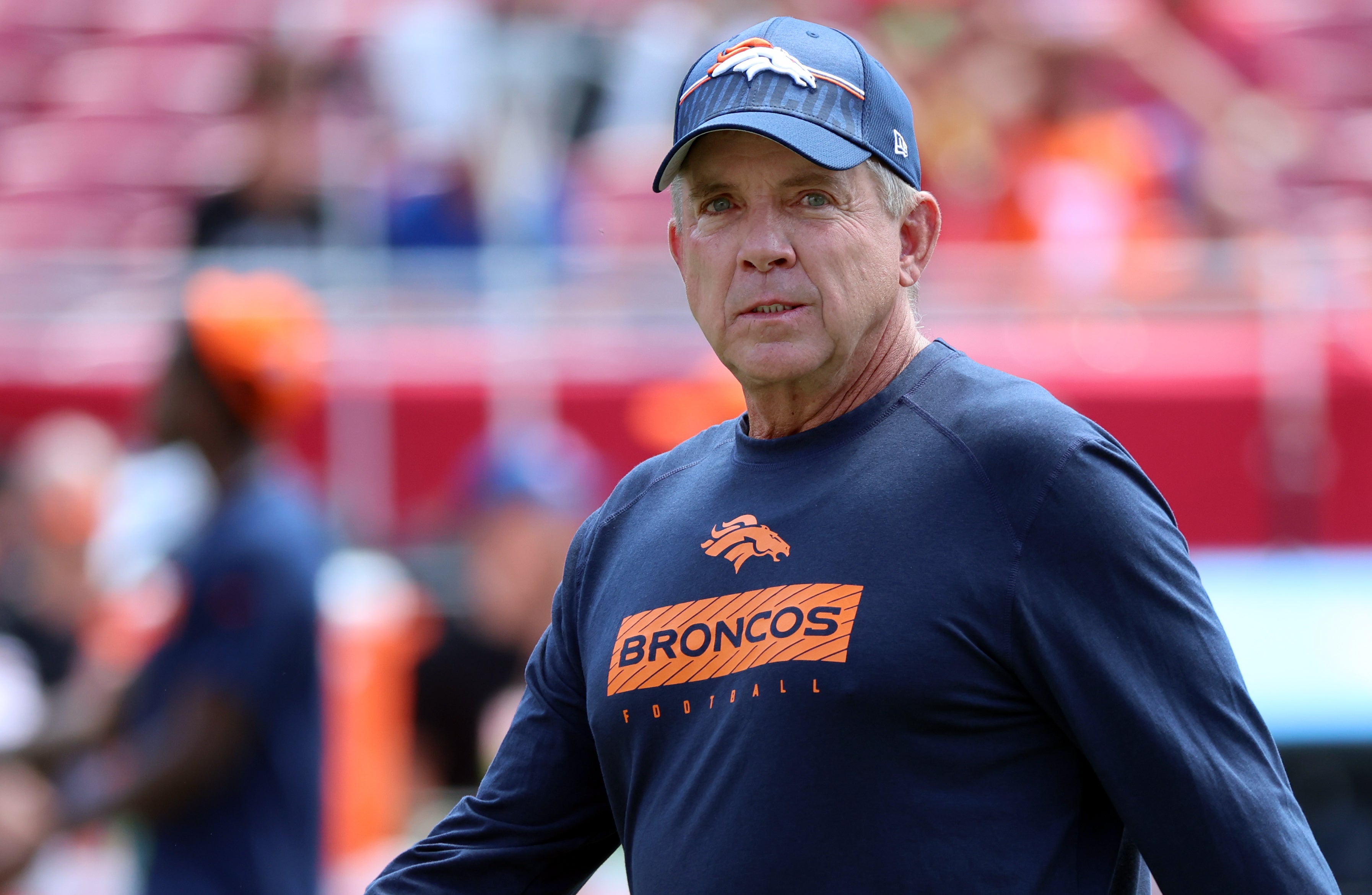 Denver Broncos head coach Sean Payton