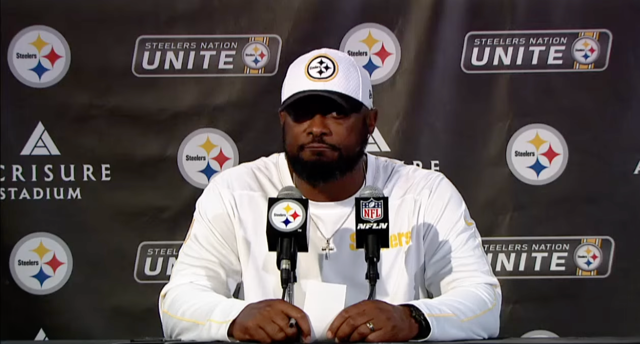 Pittsburgh Steelers HC Mike Tomlin addresses the media following 20-17 loss vs. Dallas Cowboys in Week 6 of 2024 NFL Season 10/7/2024