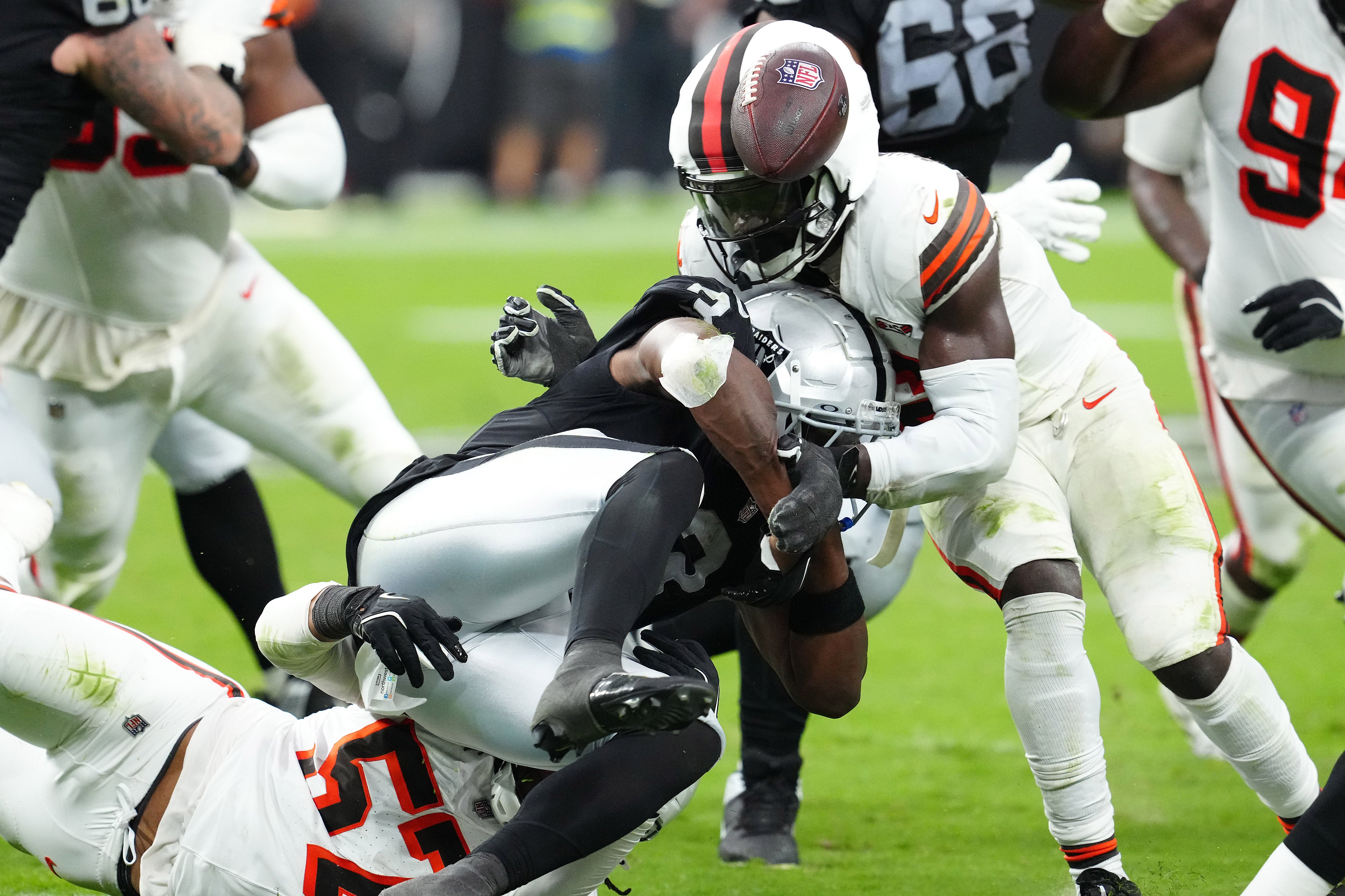 Las Vegas Raiders running back Zamir White