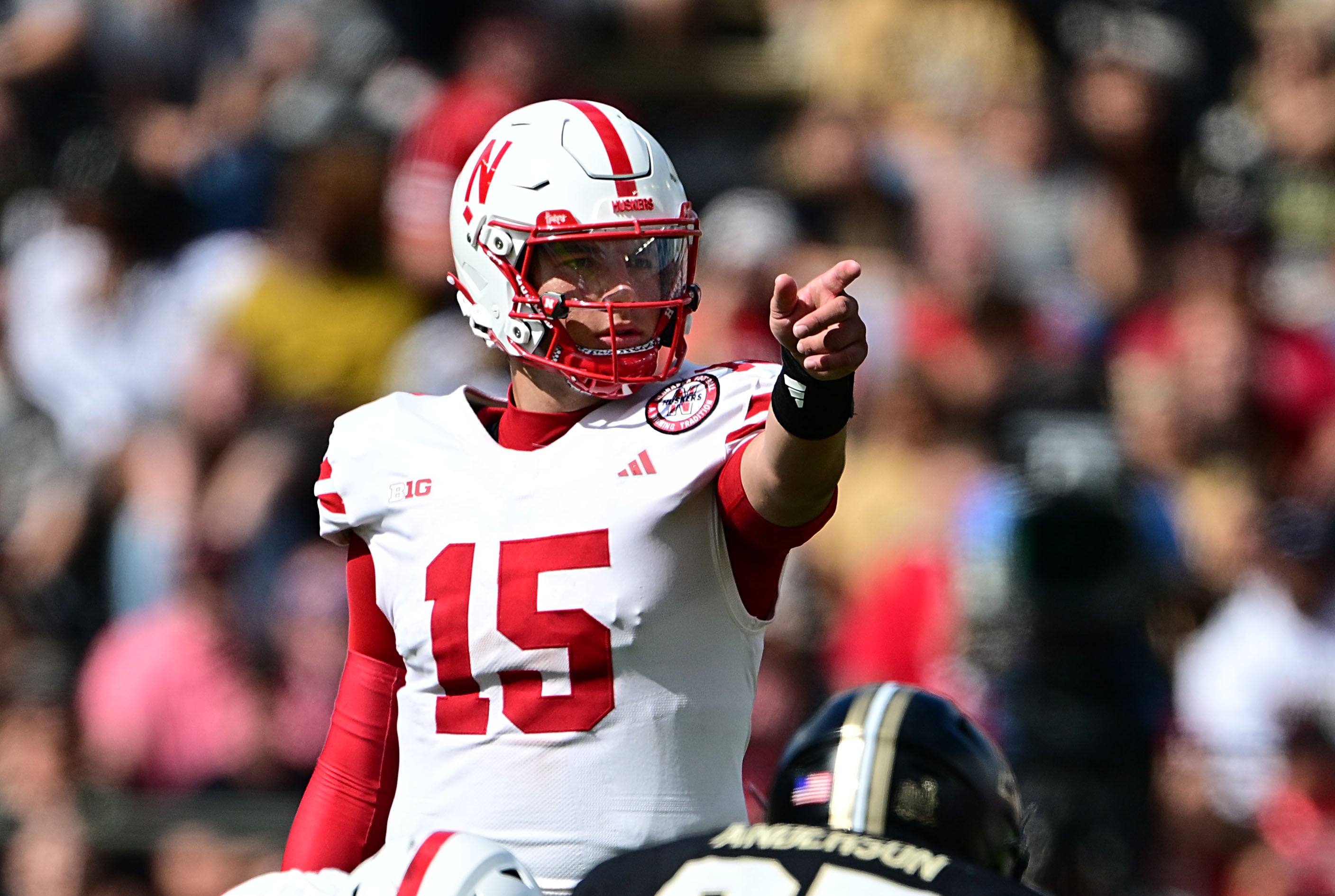 Dylan Raiola Nebraska quarterback