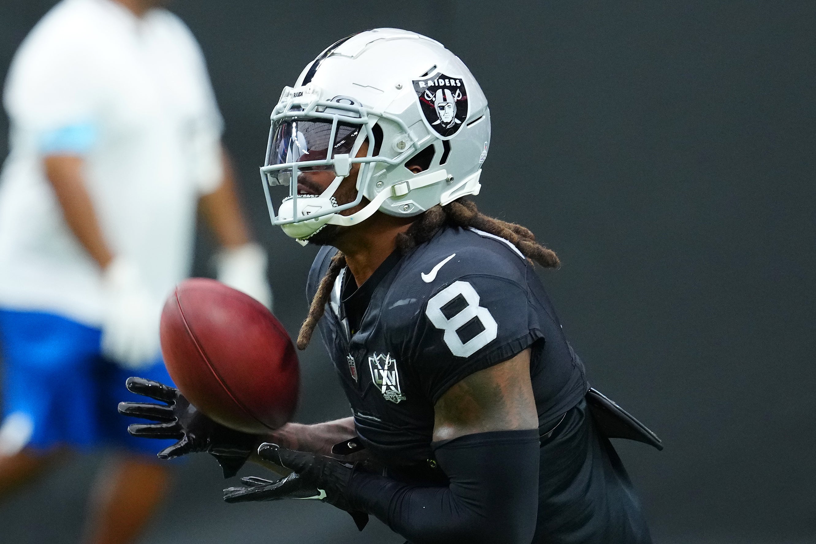 Las Vegas Raiders running back Ameer Abdullah