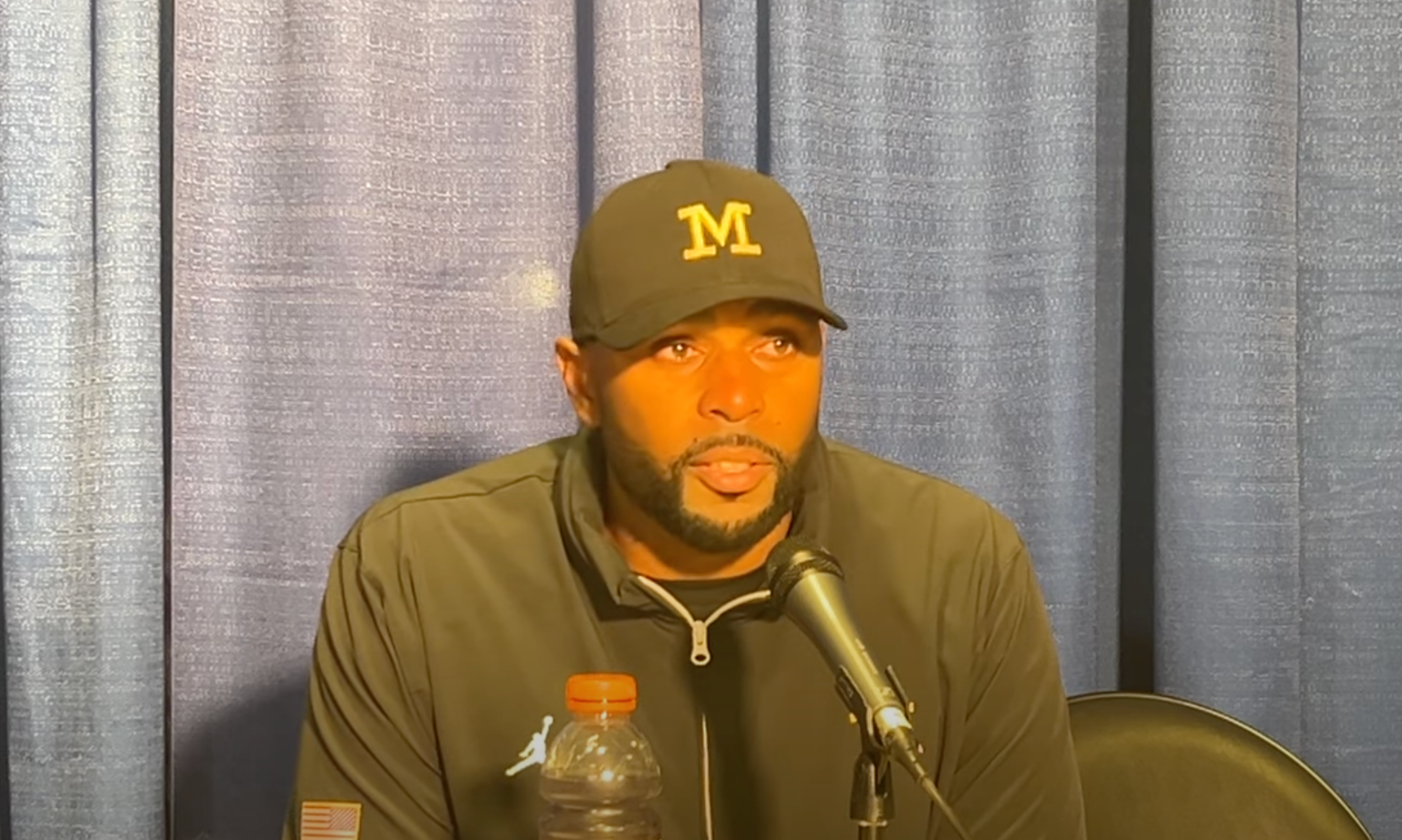 Sherrone Moore, Michigan head coach, following the loss to Illinois on October 19th, 2024.