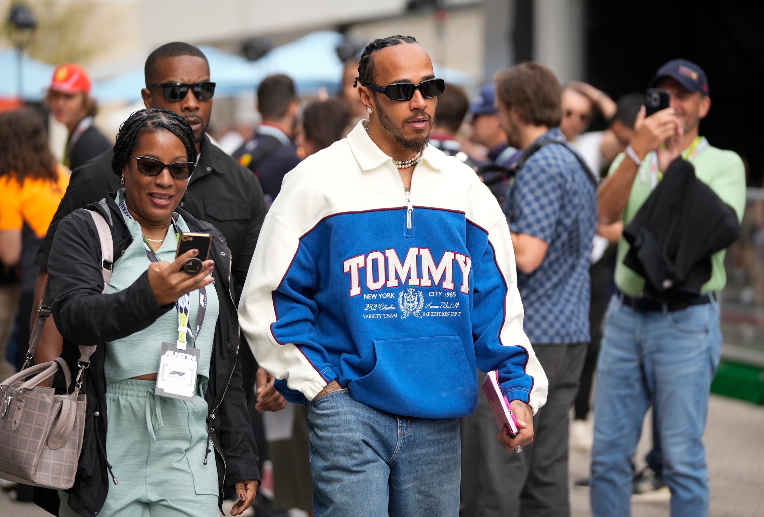 Denver Broncos Lewis Hamilton