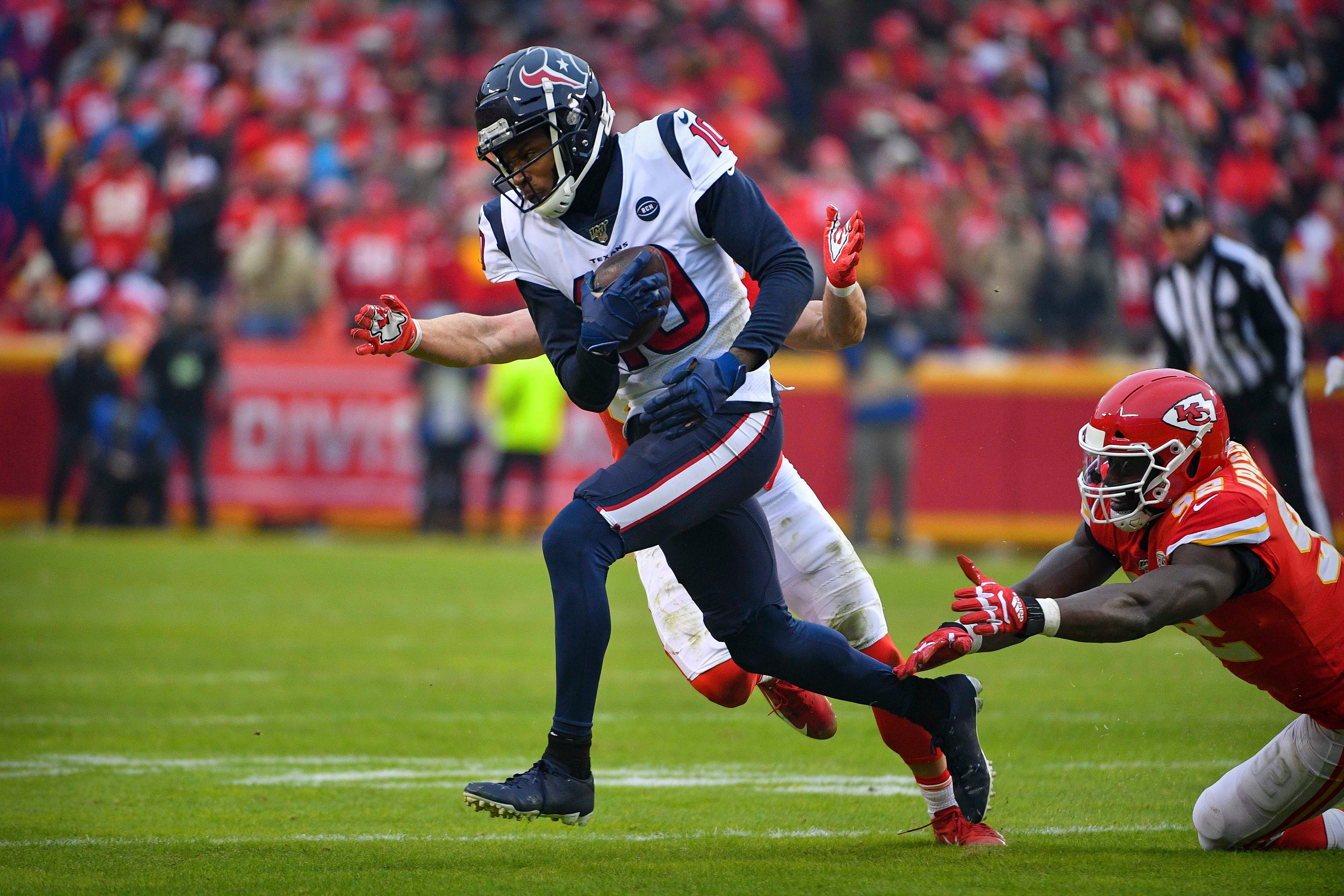 DeAndre Hopkins wide receiver Kansas City Chiefs Houston Texans