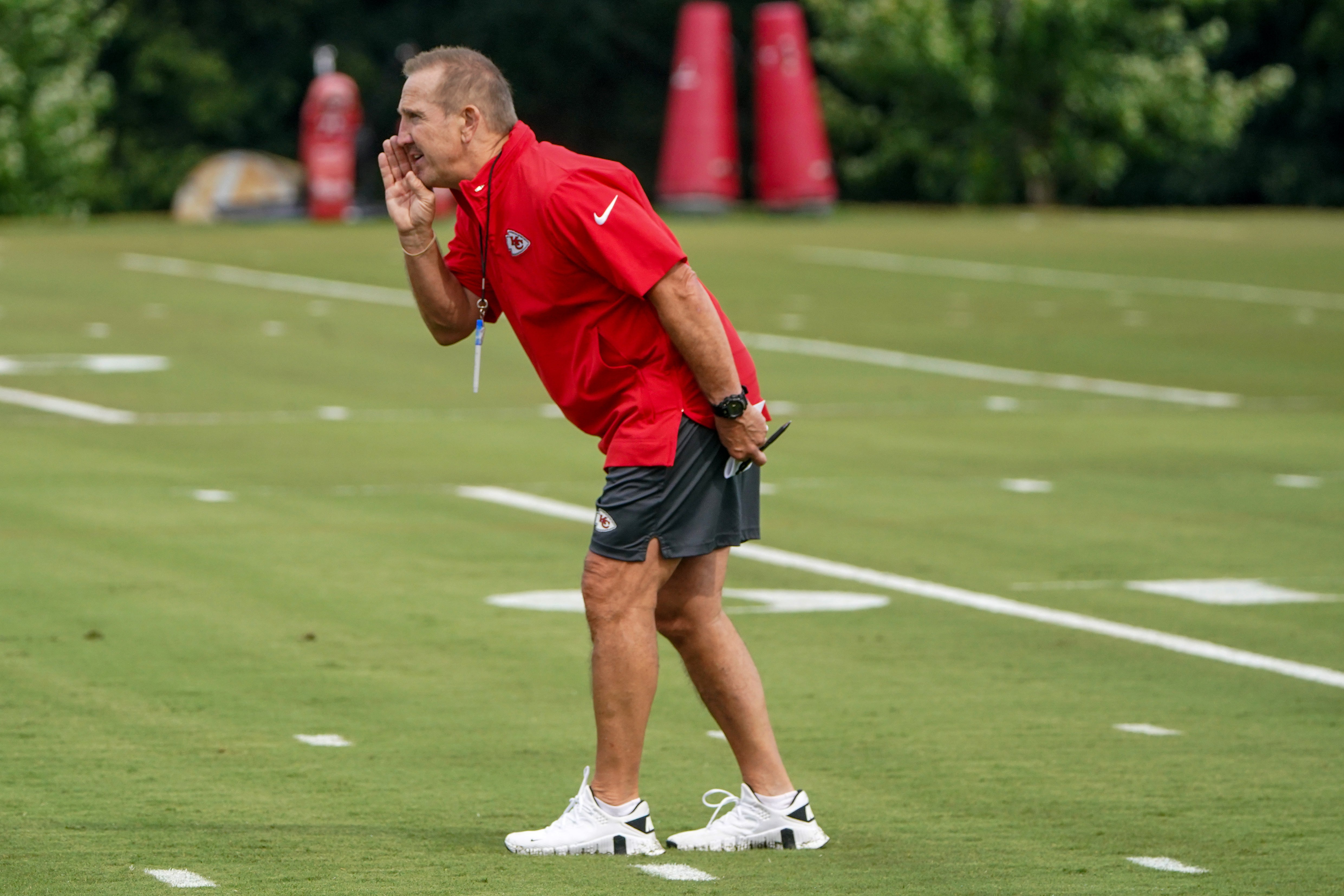 Chiefs defensive coordinator Steve Spagnuolo