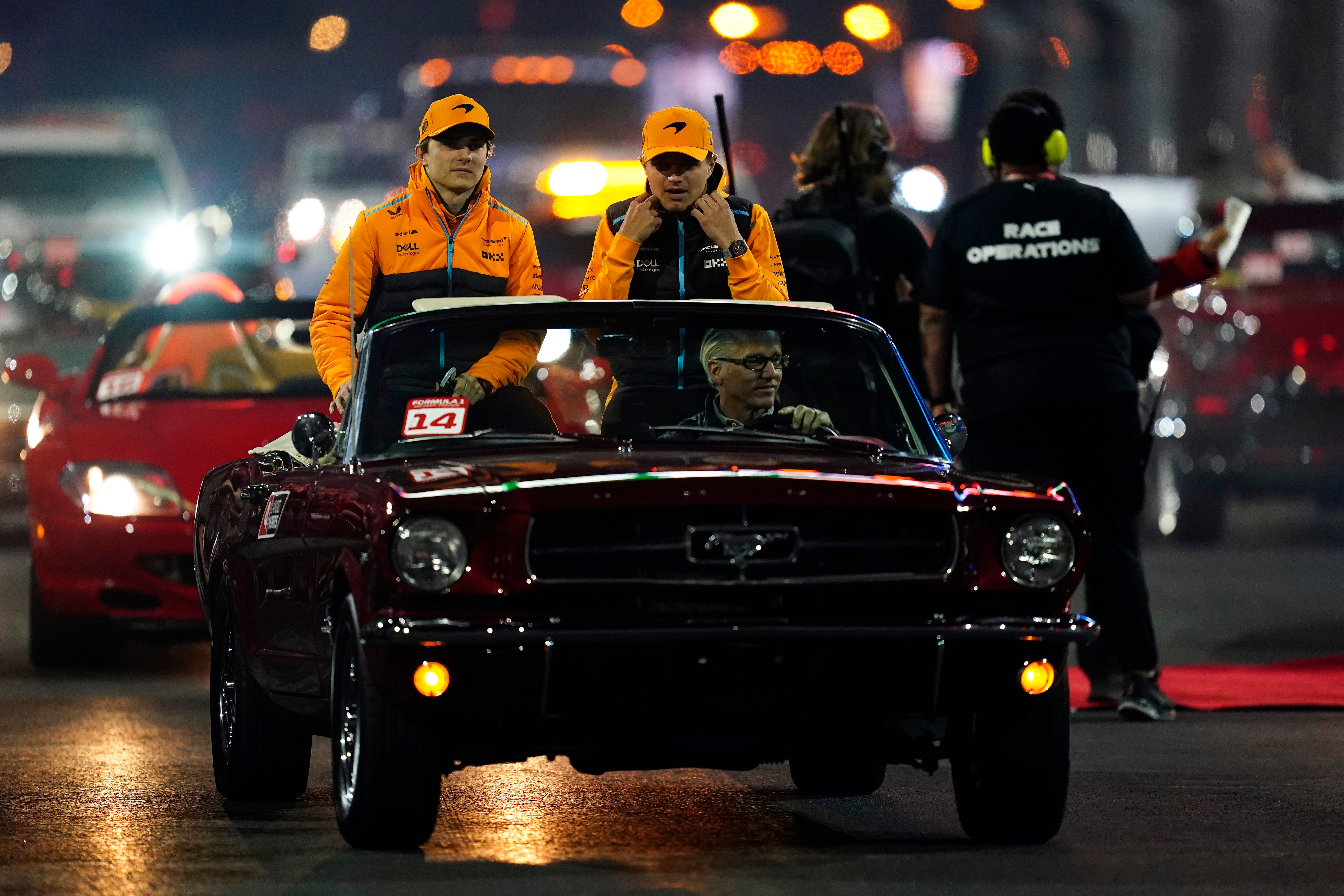 Las vegas Raiders Las Vegas Grand Prix Mclaren Oscar Piastri Lando Norris