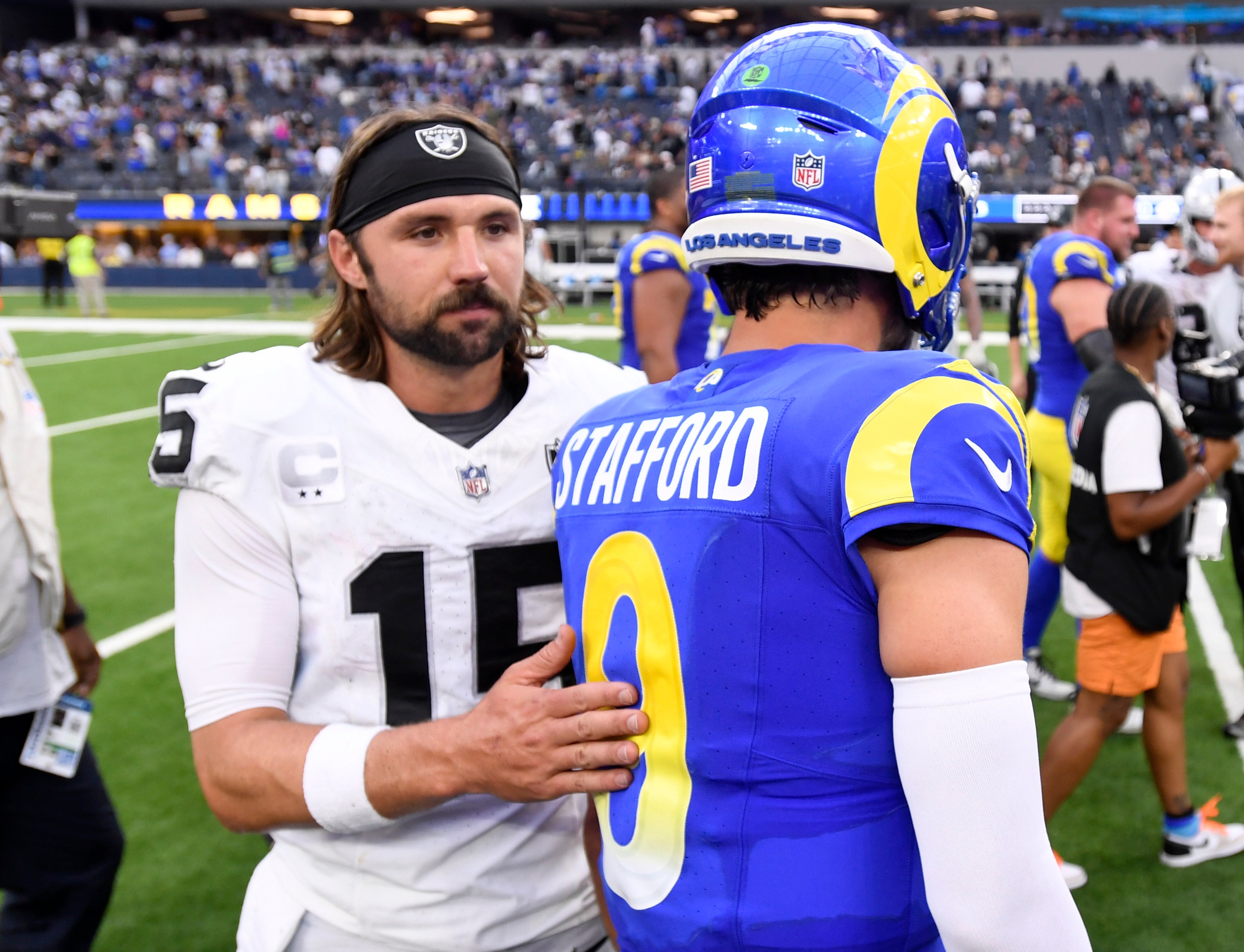 Las Vegas Raiders quarterback Gardner Minshew