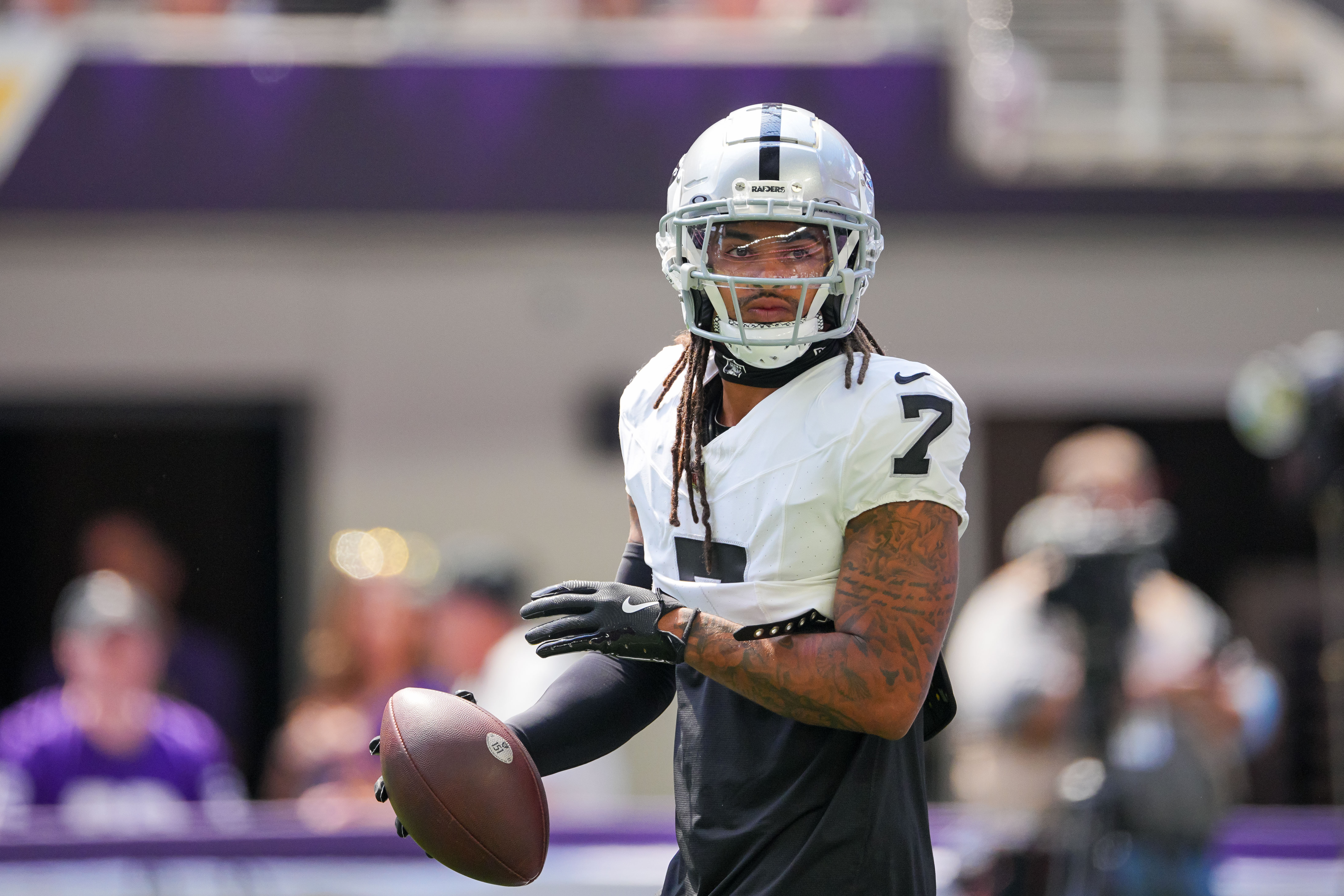 Las Vegas Raiders safety Tre'Von Moehrig