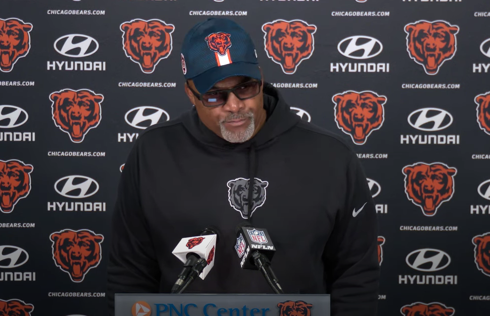 Eric Washington addresses the media on Wednesday.