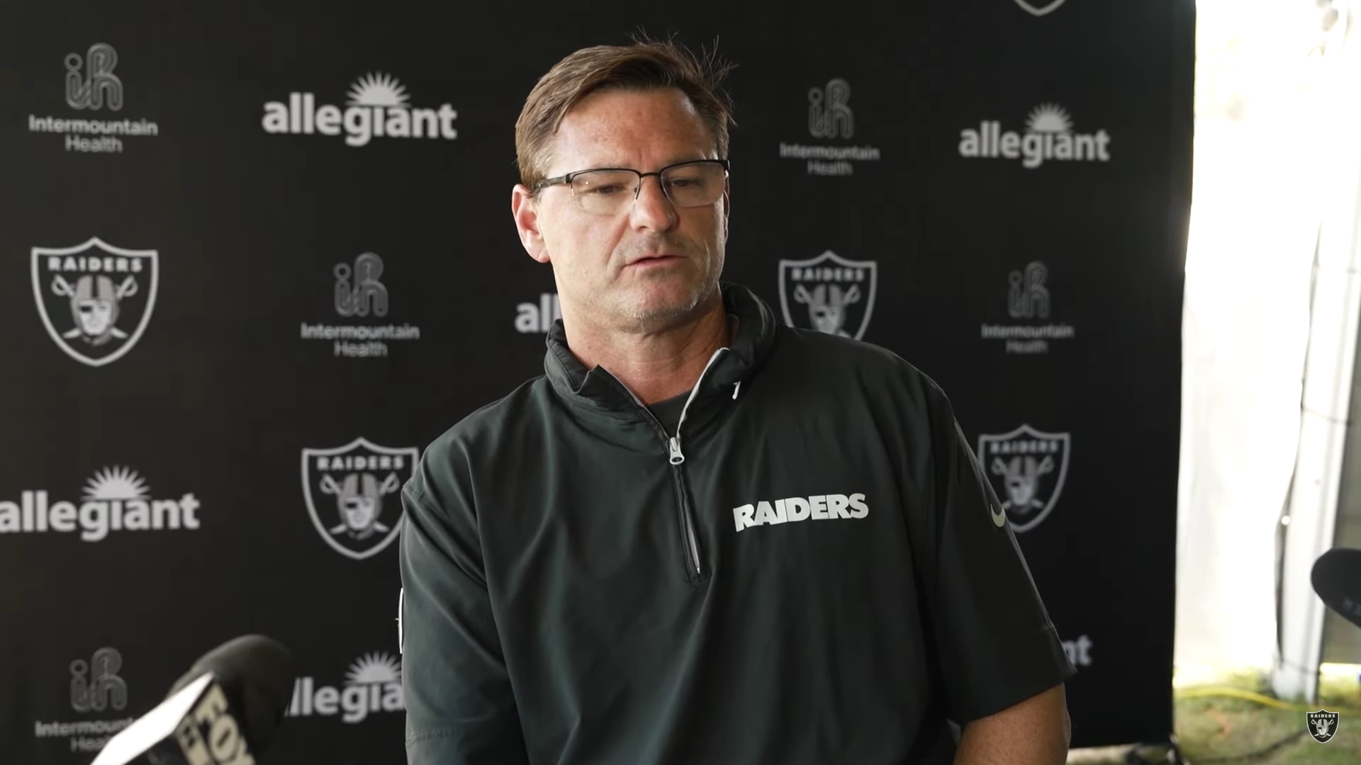 Las Vegas Raiders QB Coach Rich Scangarello