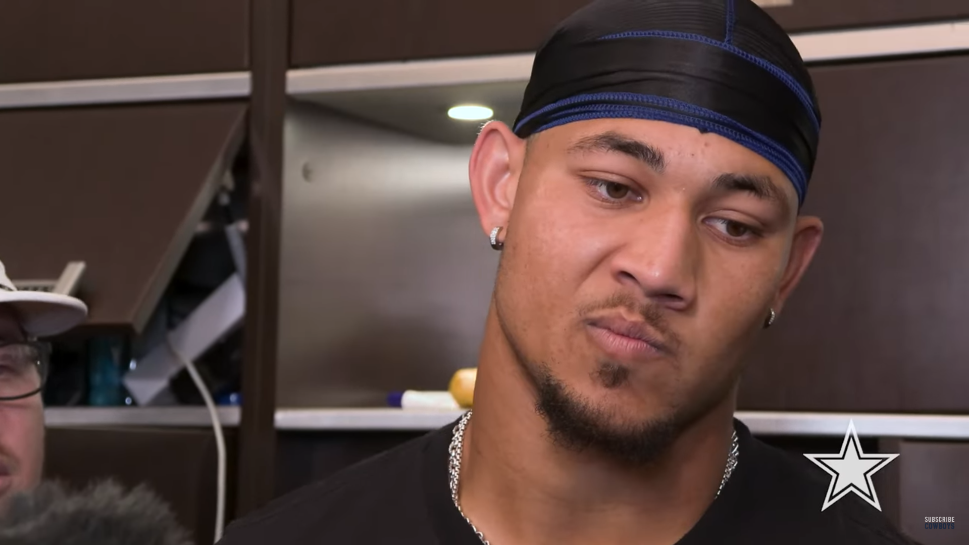 Dallas Cowboys QB Trey Lance talks to reporters ahead of Week 10 vs. Philadelphia Eagles.