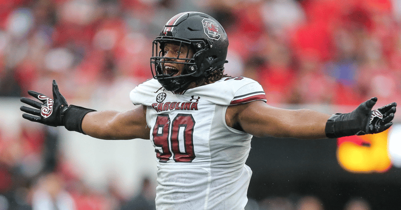 South Carolina defensive tackle TJ Sanders