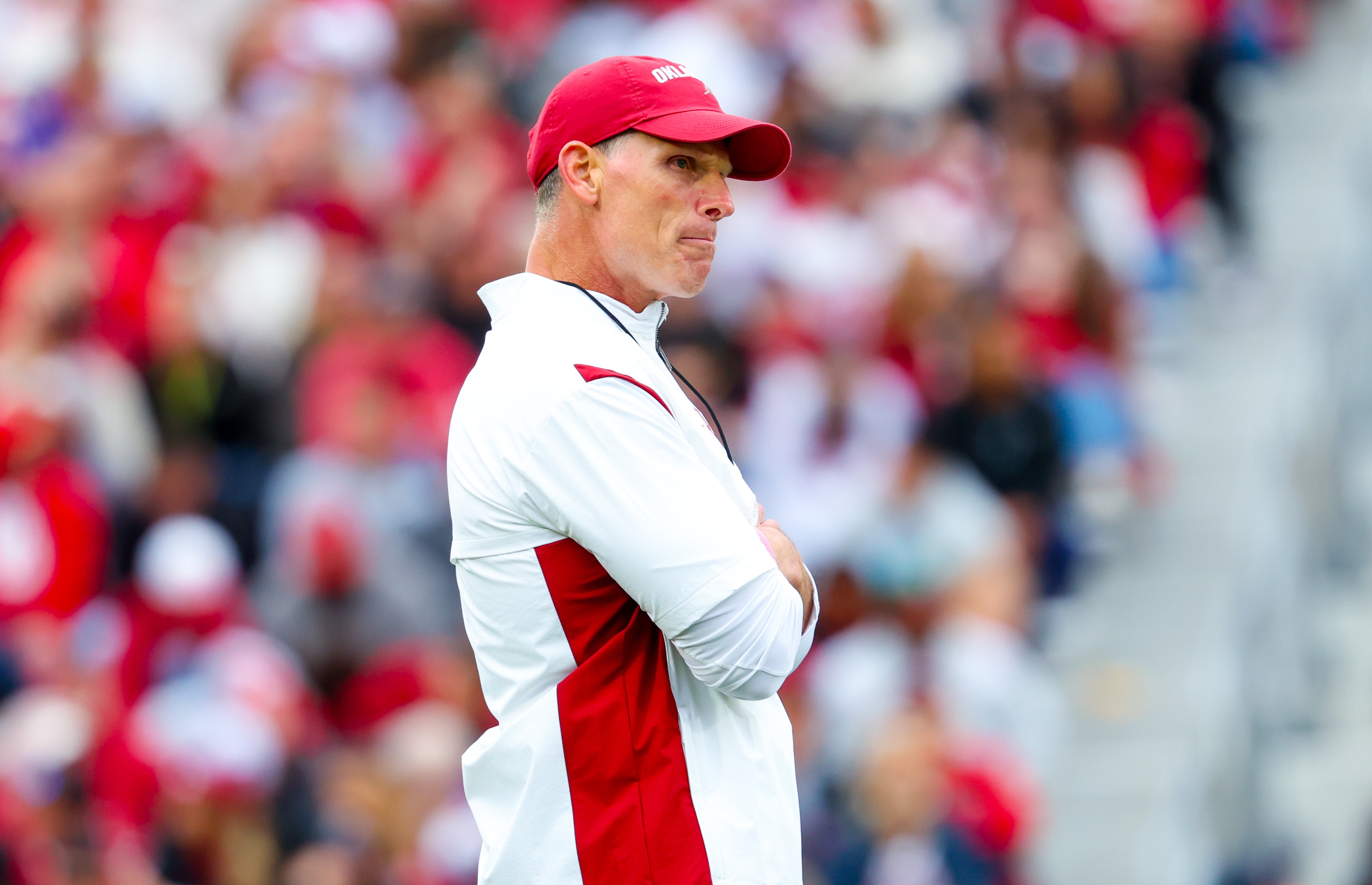 Oklahoma Sooners head coach Brent Venables
