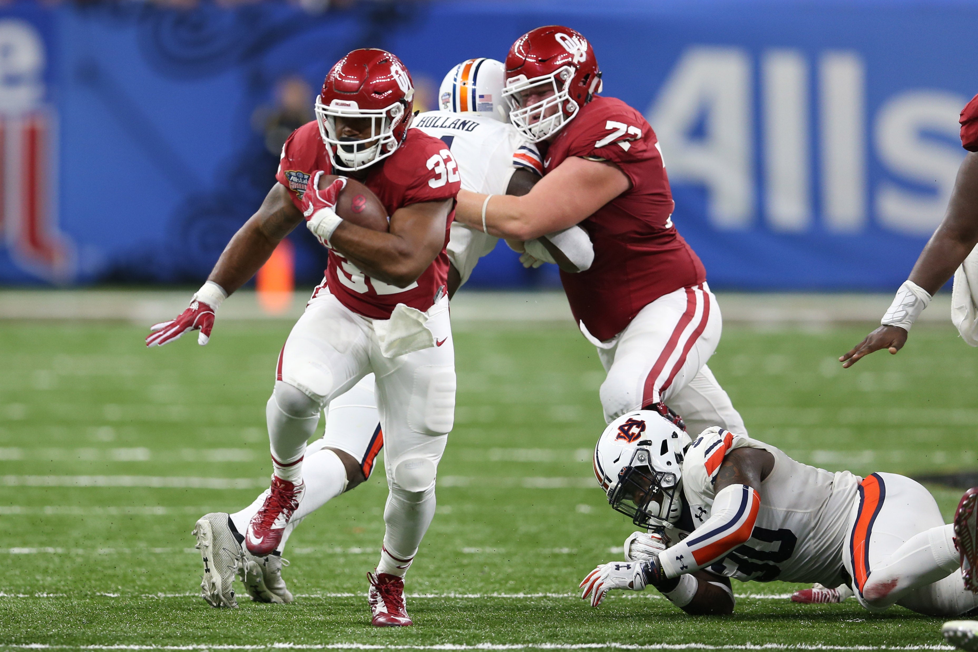 Oklahoma Sooners running back Samaje Perine