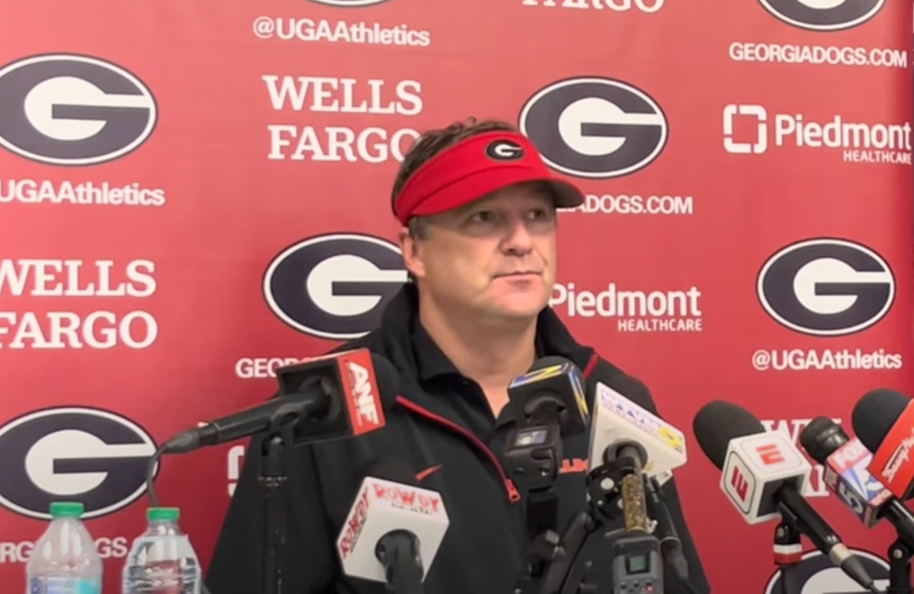 Georgia Head Coach Kirby Smart meets with media following loss to Ole Miss