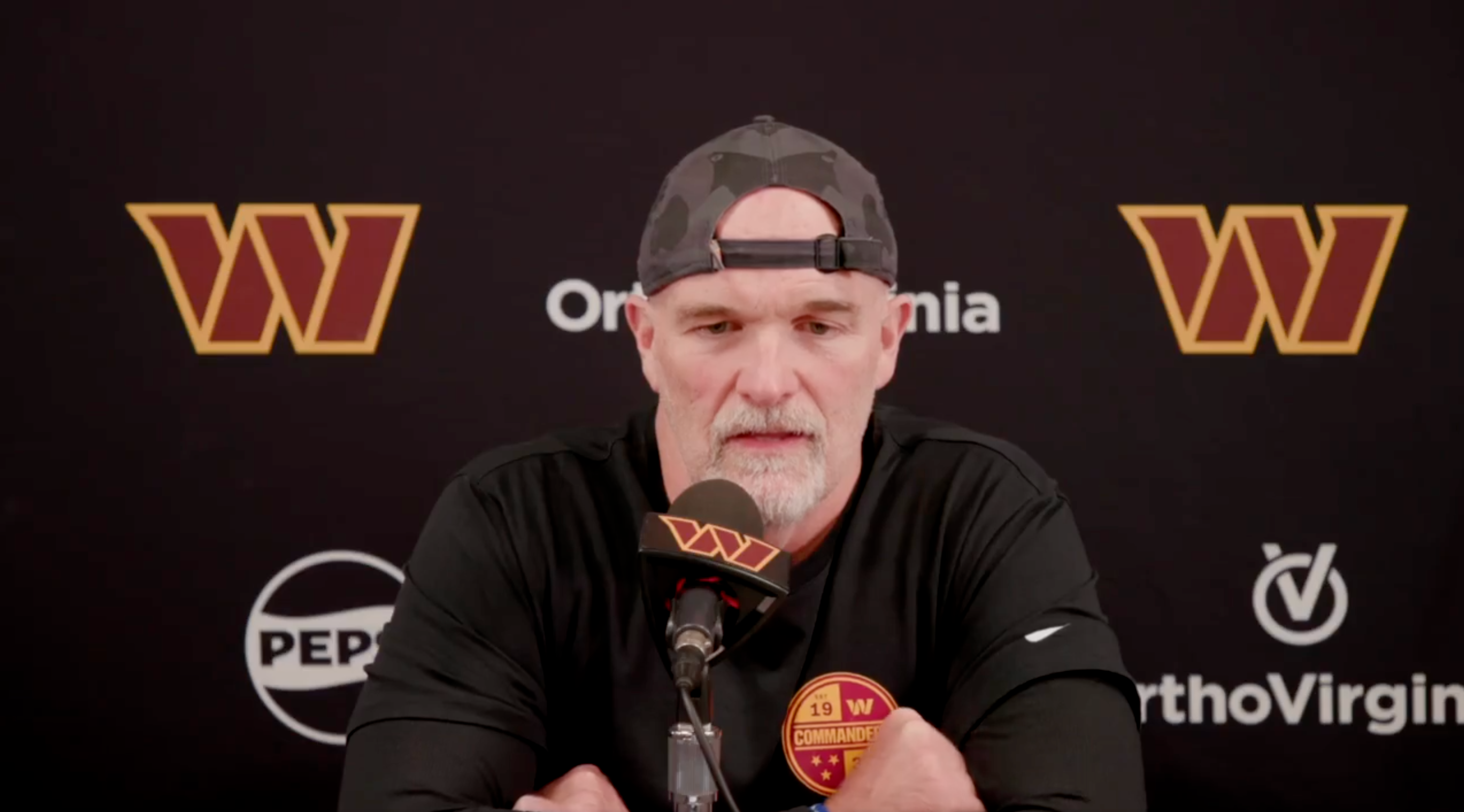 Dan Quinn Commanders press conference