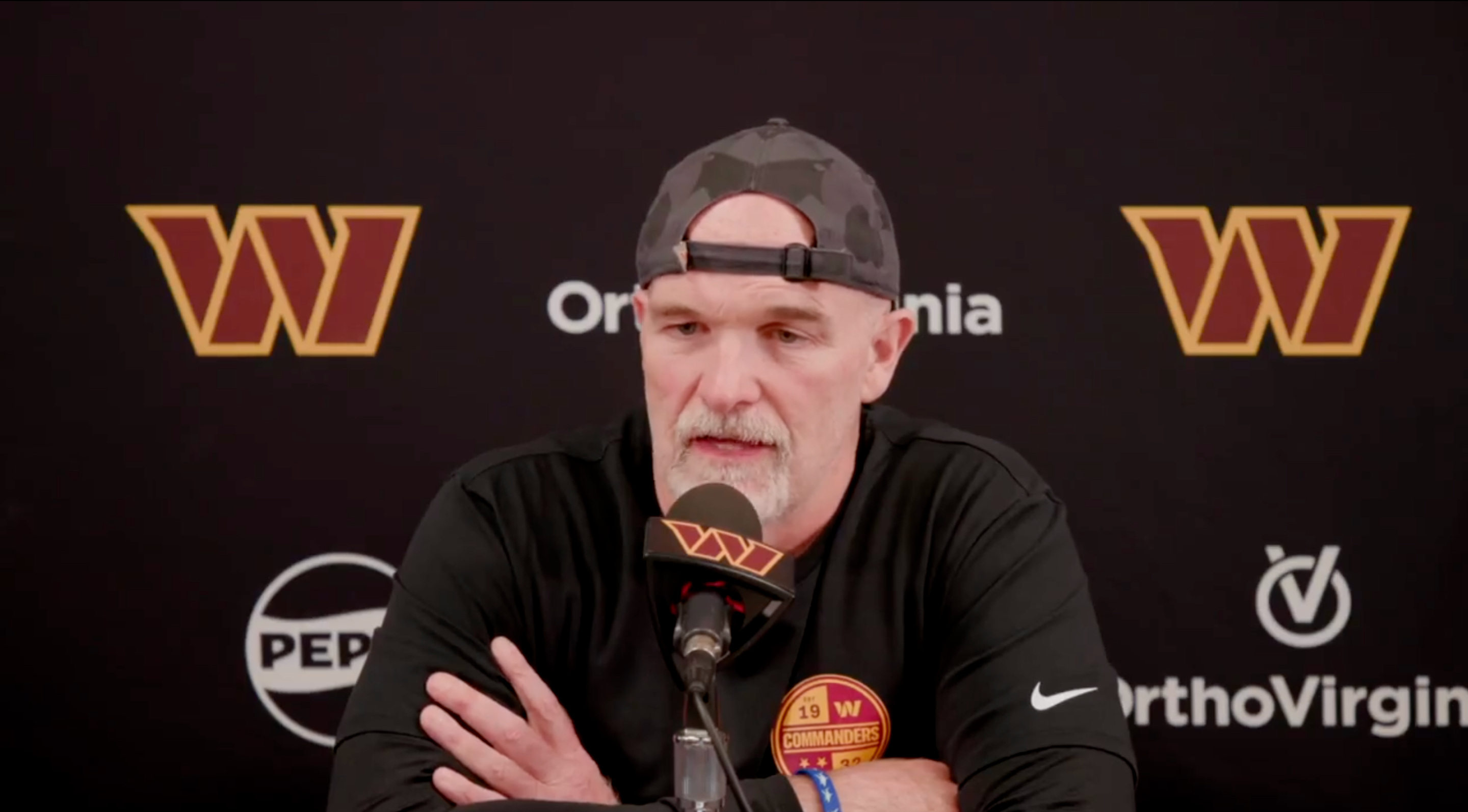 Dan Quinn Commanders press conference