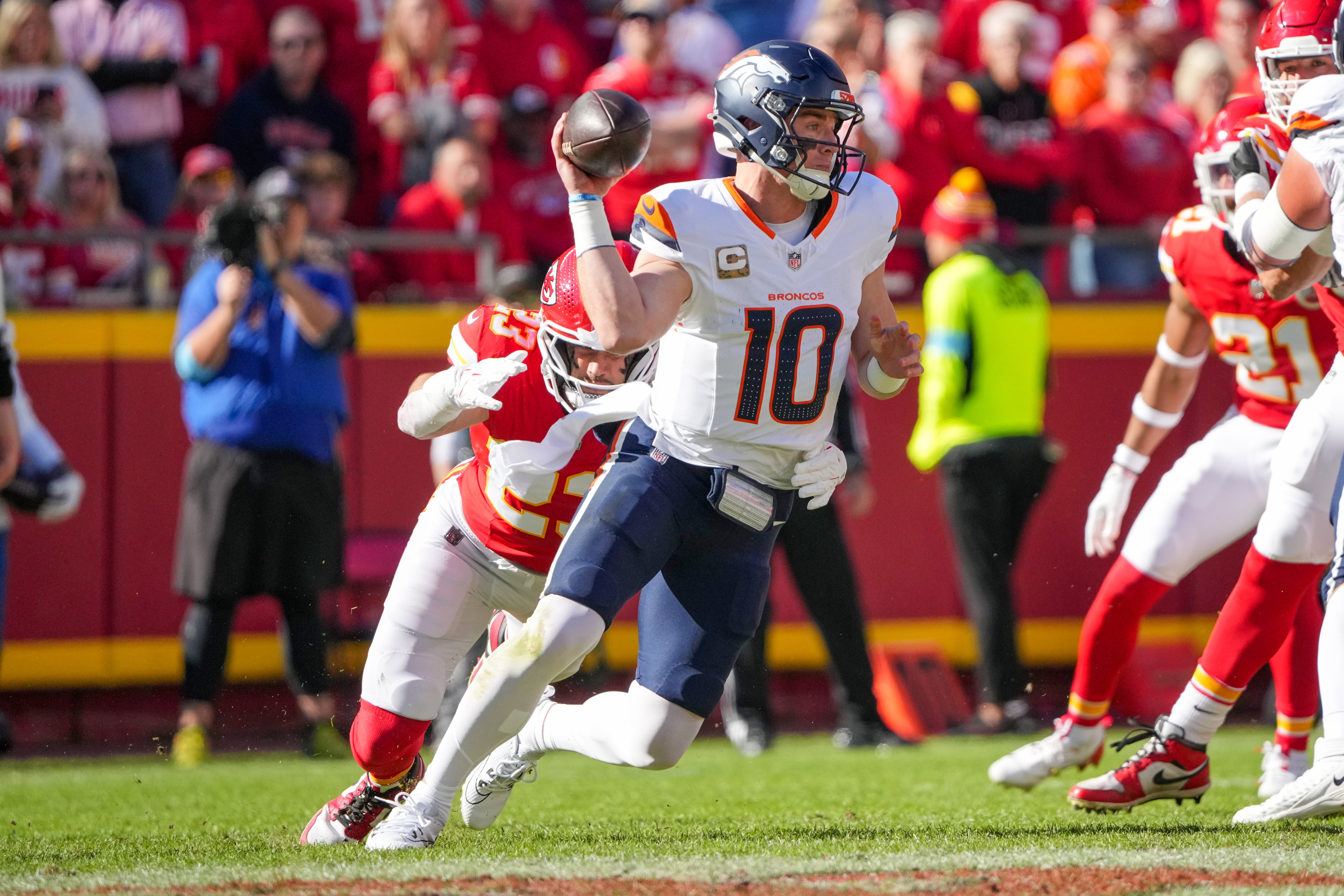 Bo Nix Denver Broncos Kansas City Chiefs