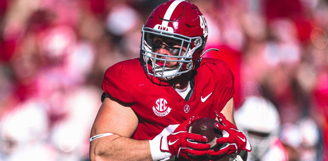 Alabama TE Robbie Ouzts