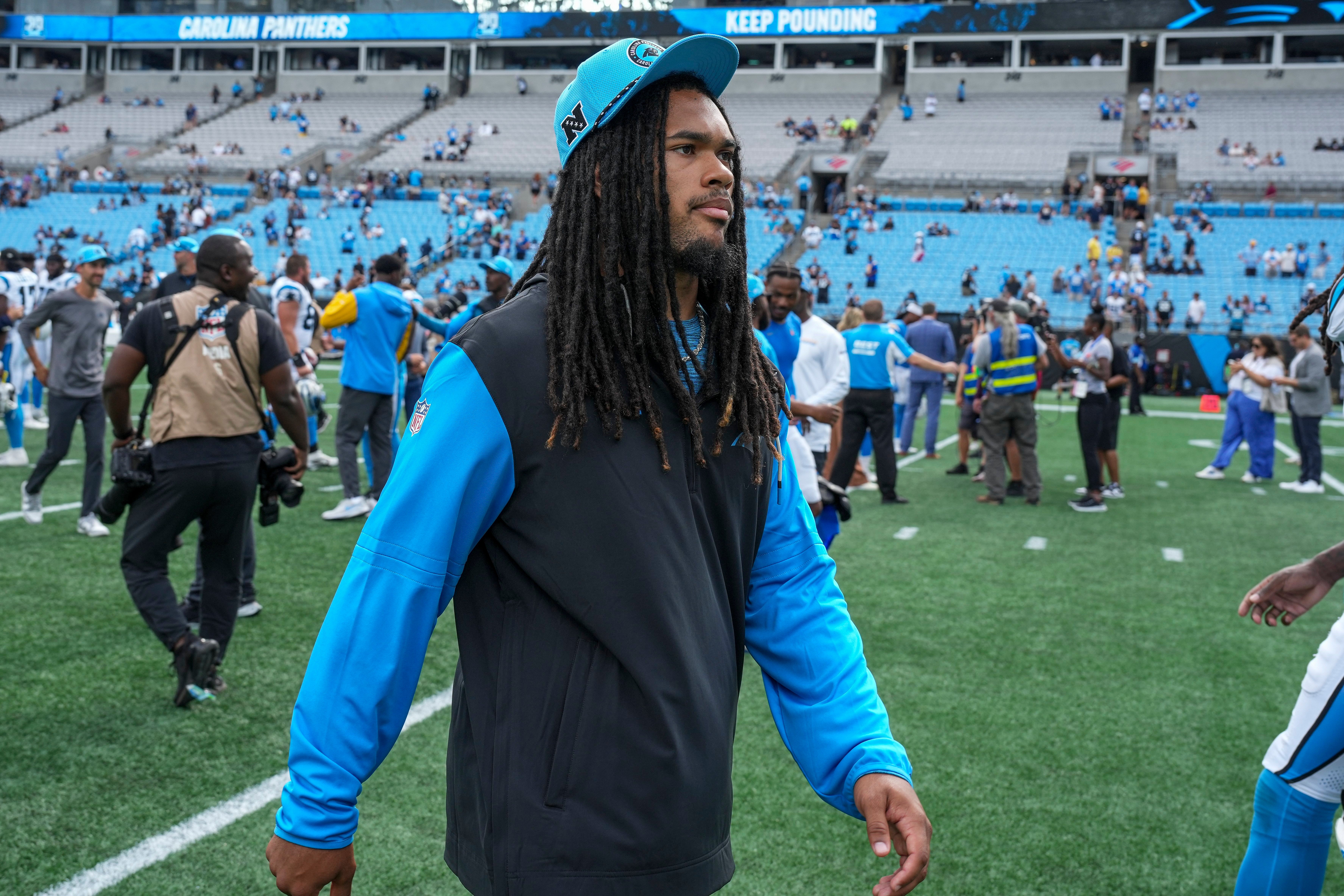 Panthers RB Jonathon Brooks